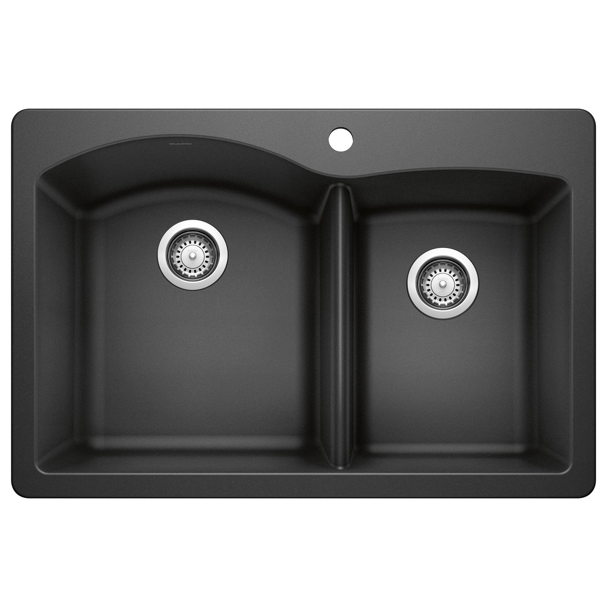 Blanco Zia 5 - Silgranit spoelbak, 86x50 cm, zacht wit 527204