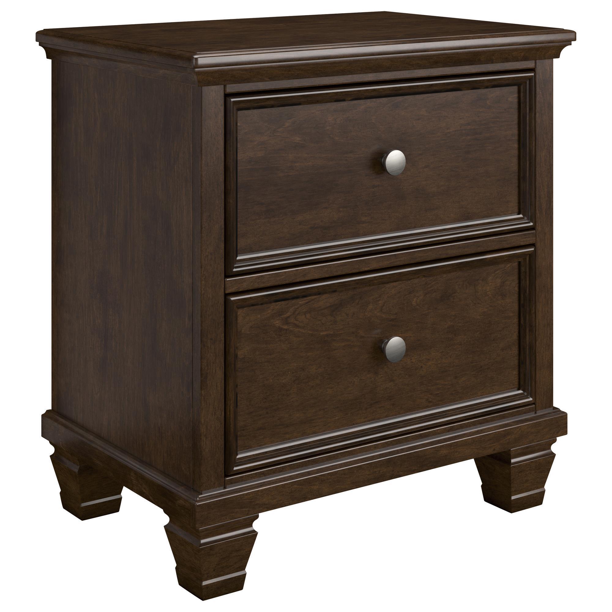 Ashley Danabrin 2-Drawer Nightstand in Brown