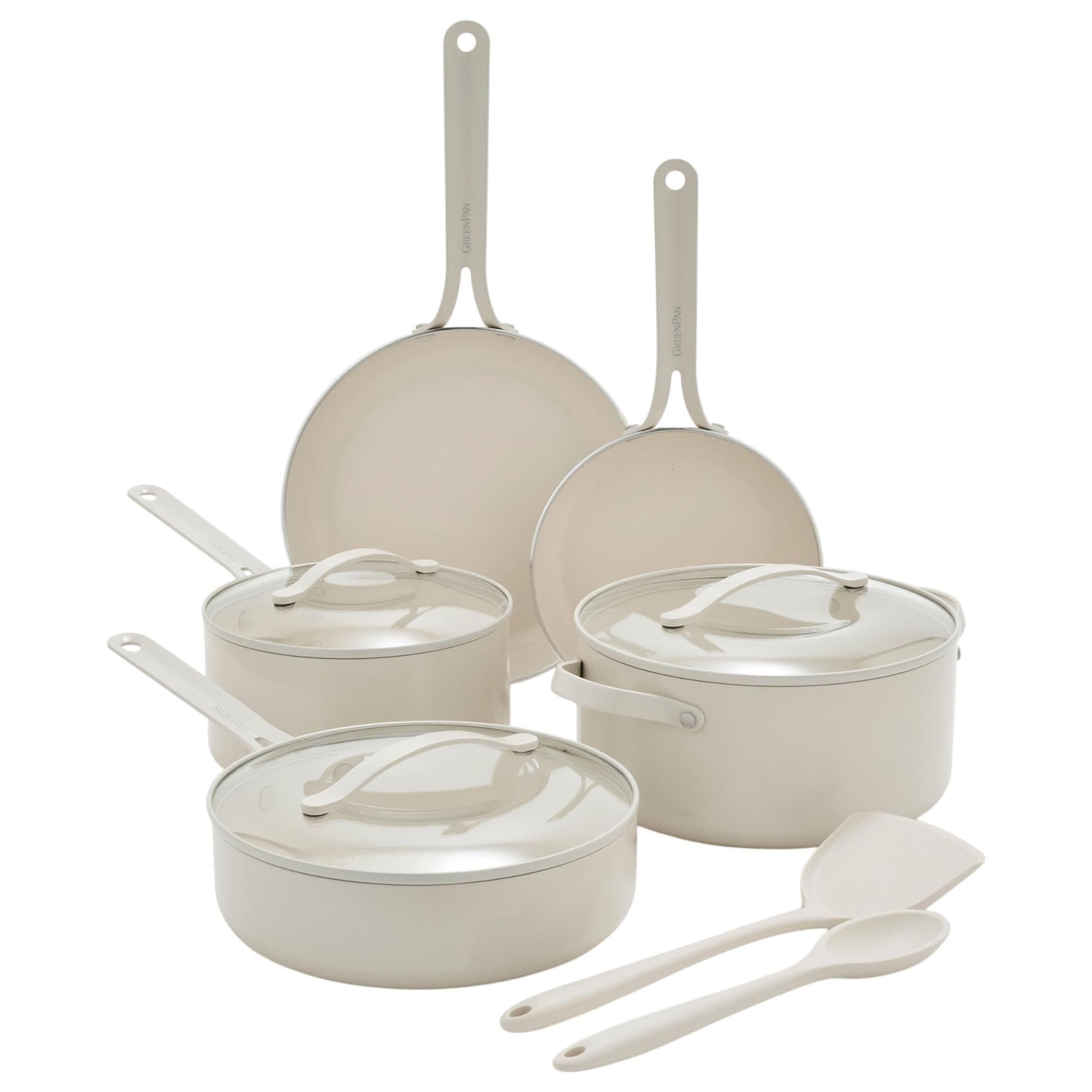 Green Pan Nova Gallery 10-Piece Cookware Set in Pistachio