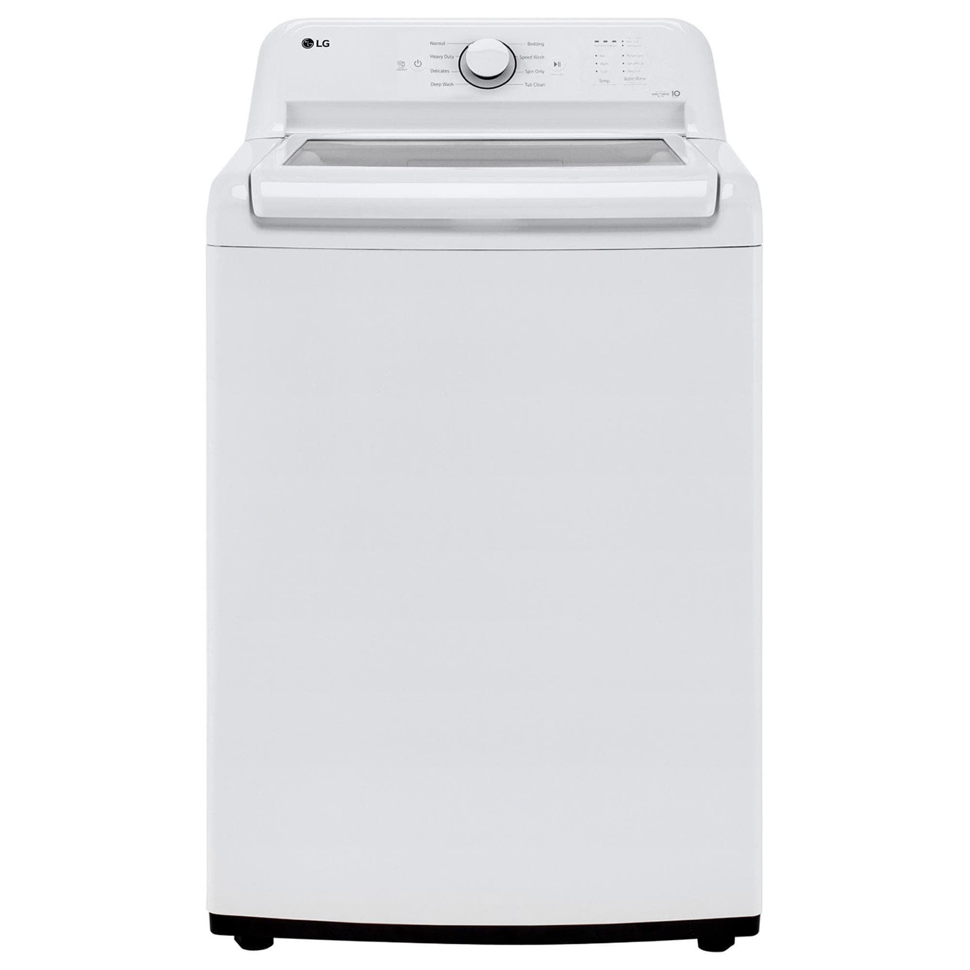 LG 4.1 Cu. Ft. Top Load Washer with 4-Way Agitator and TurboDrum ...