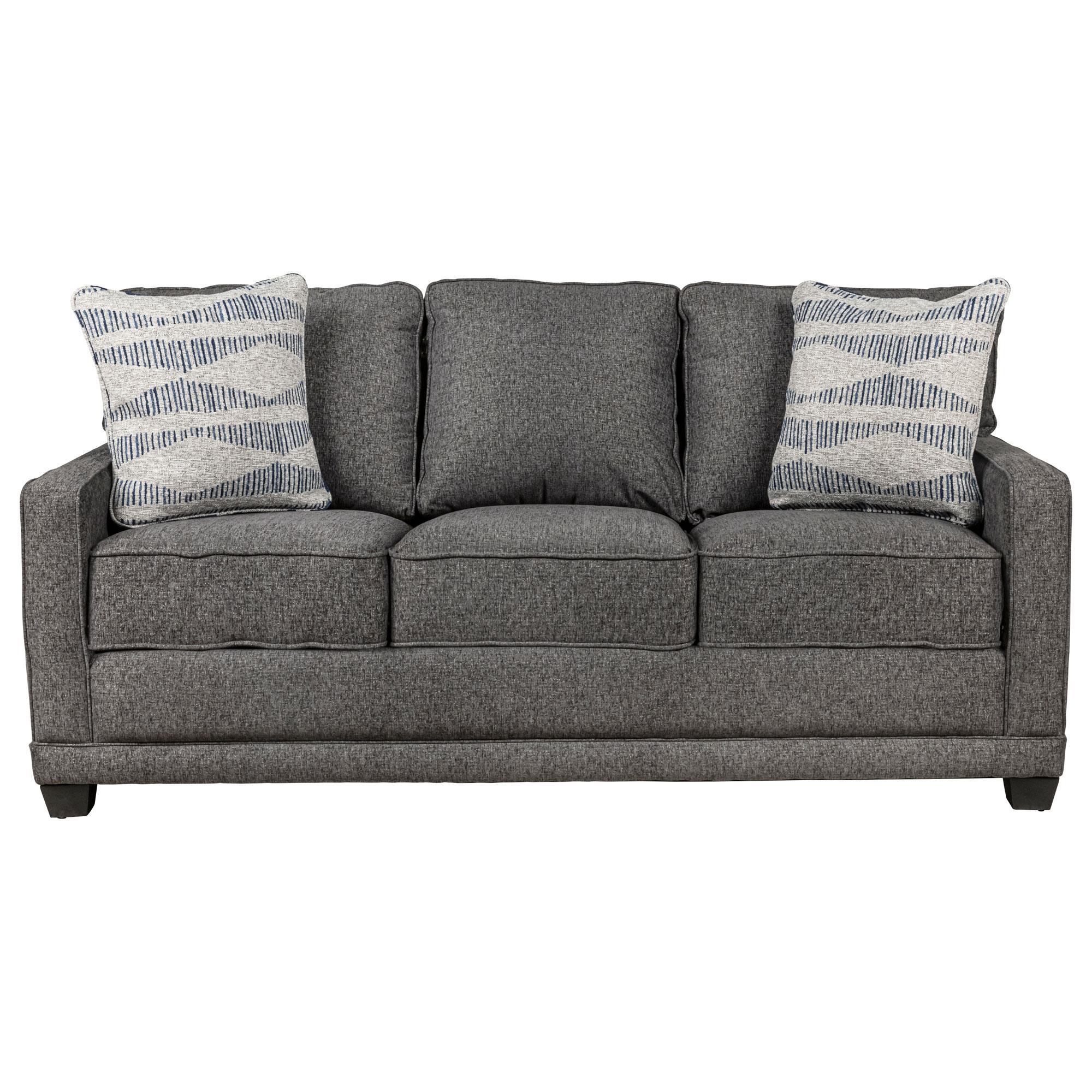 La Z Boy Kennedy Sofa In Charcoal Nfm