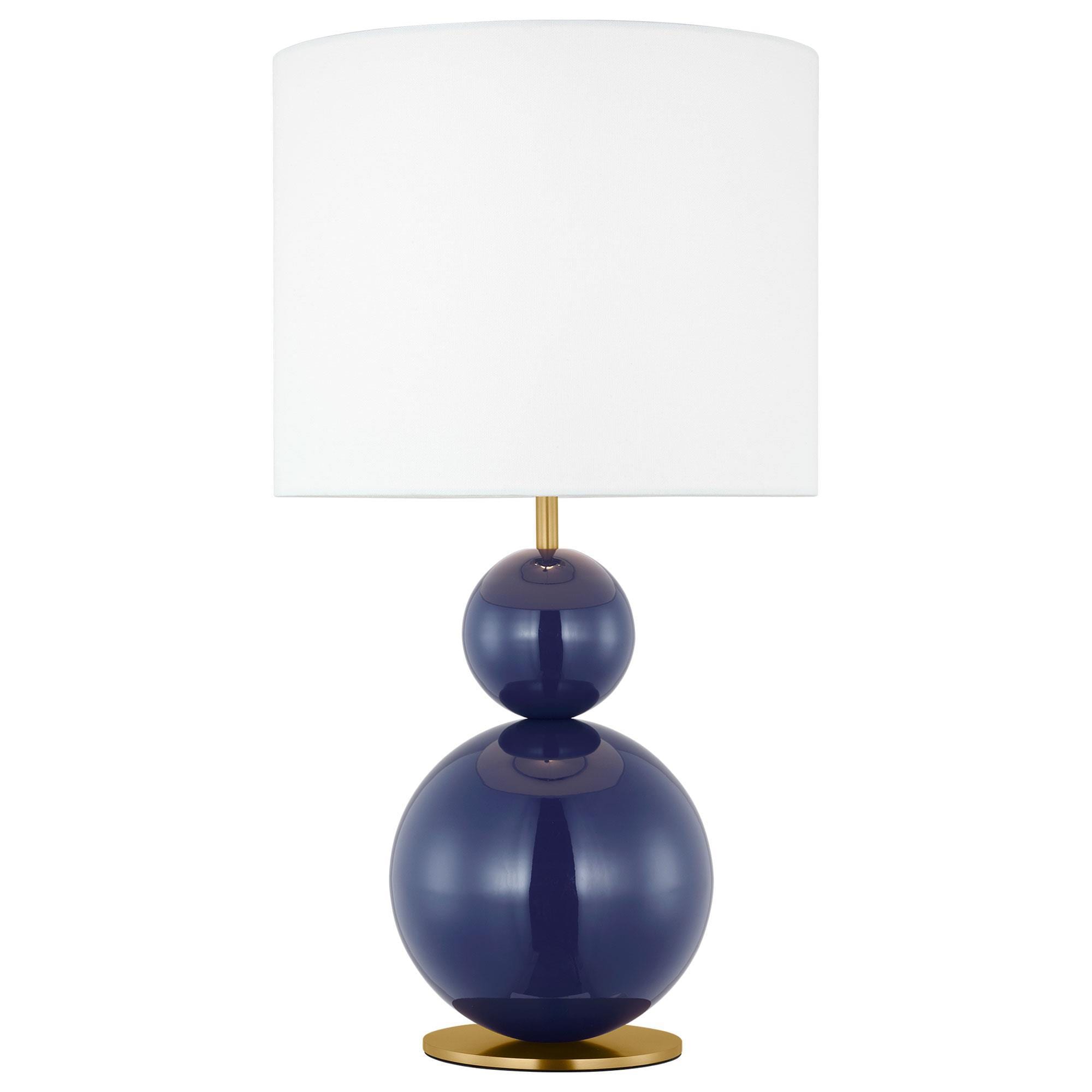Visual Comfort & Co. Suki Medium Table Lamp in Navy