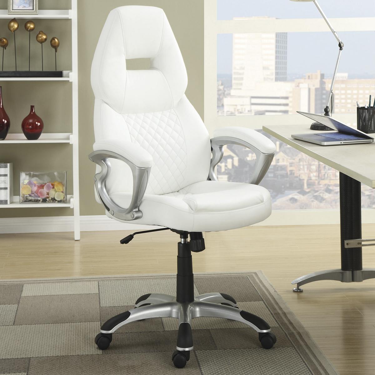 Pacific Landing High Back Office Chair in White Shop NFM