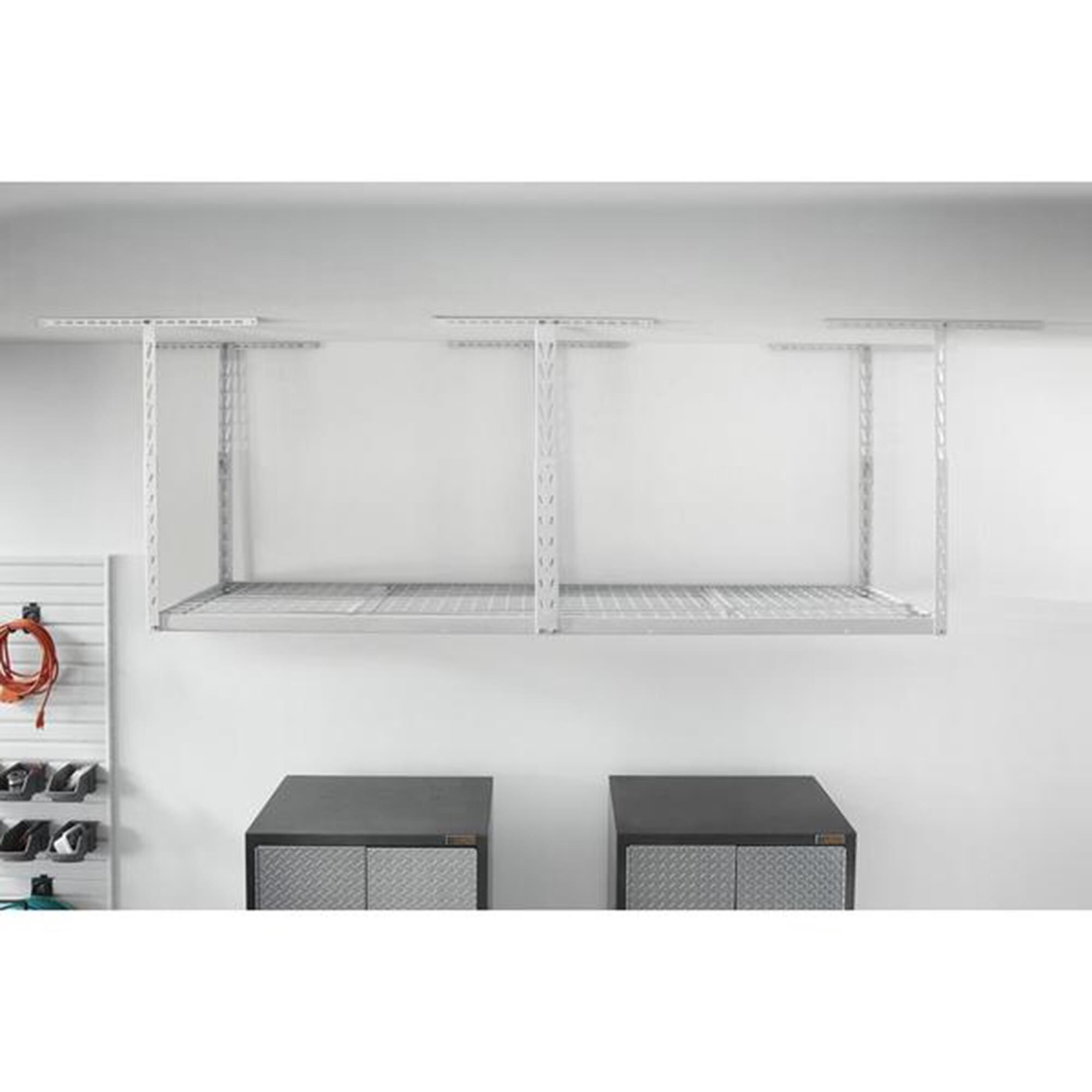 Gladiator 2' x 8' Overhead GearLoft Storage Rack in White Nebraska