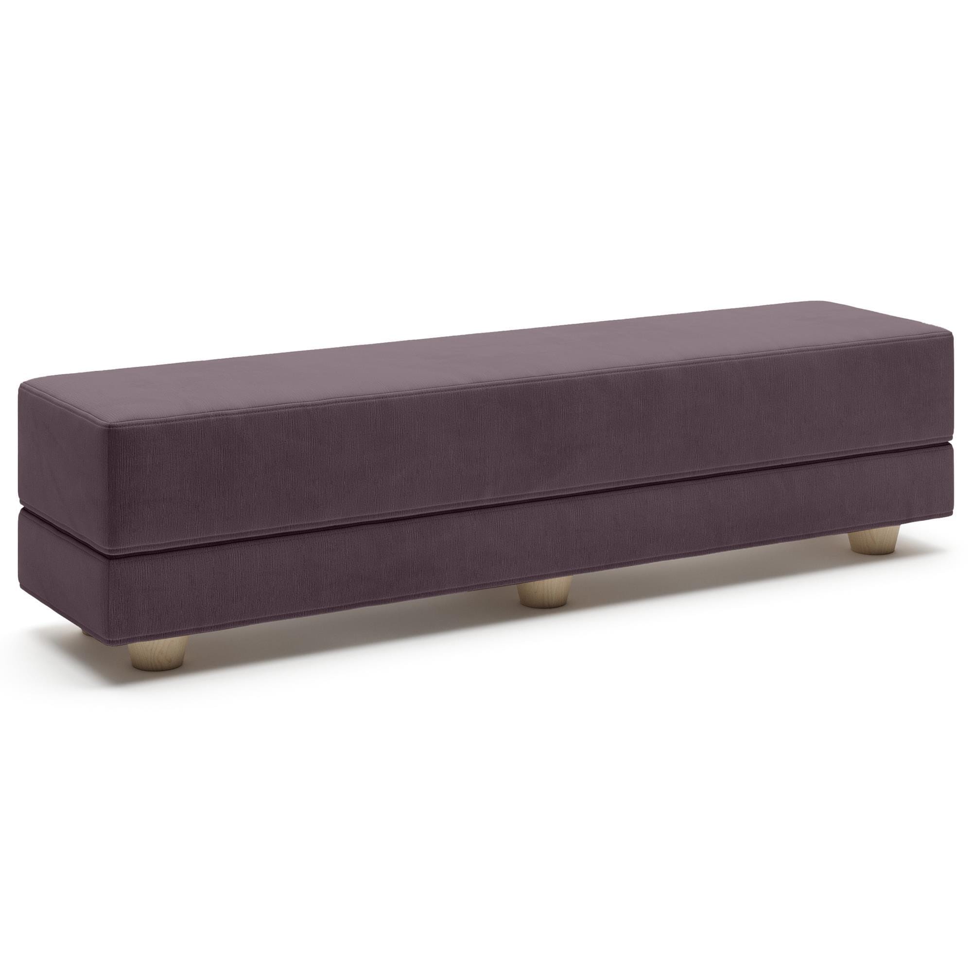 Jaxx Camden Twin Fold-Out Bench in Pinot