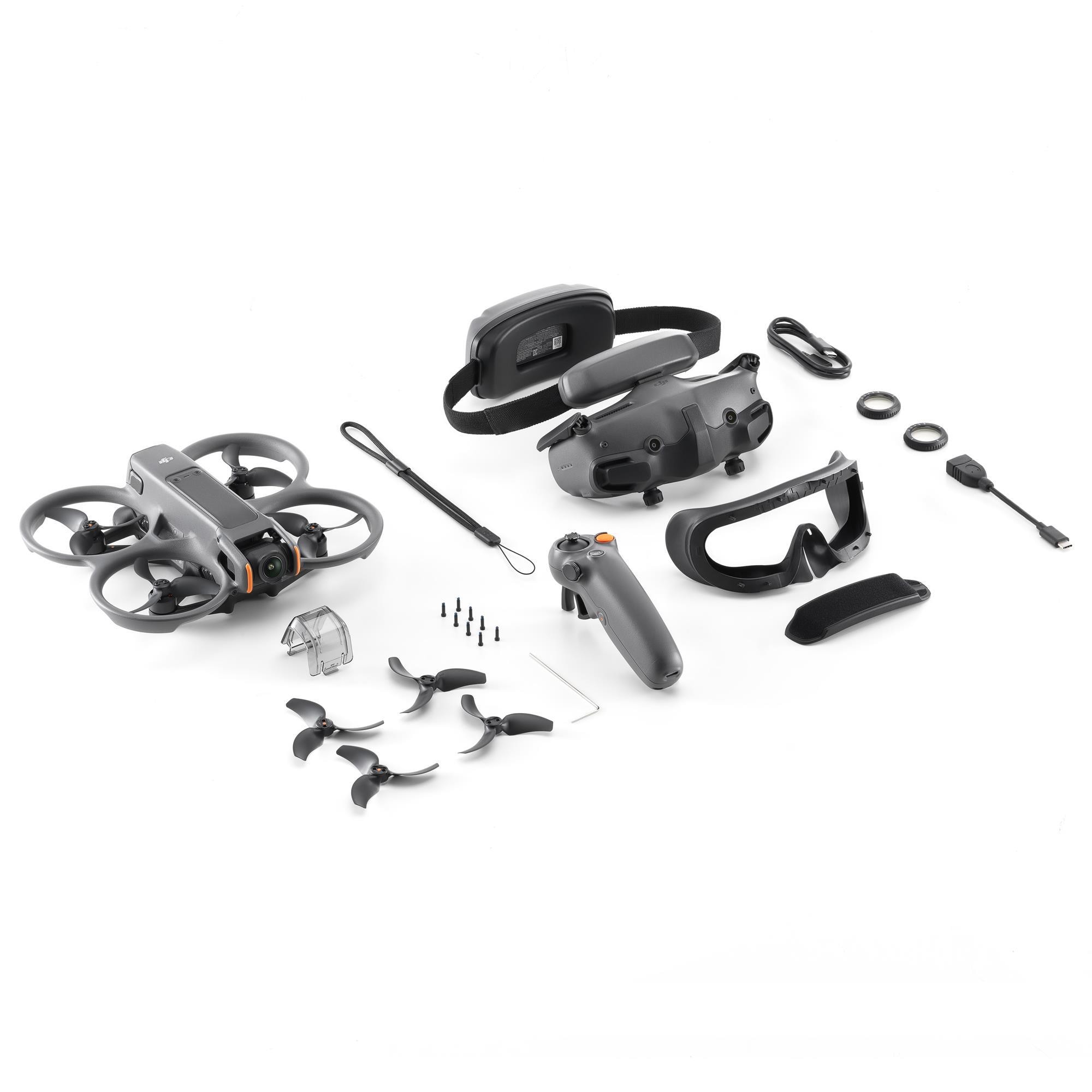 DJI Avata 2 Drone Fly Smart Combo with 1-Battery in Gray