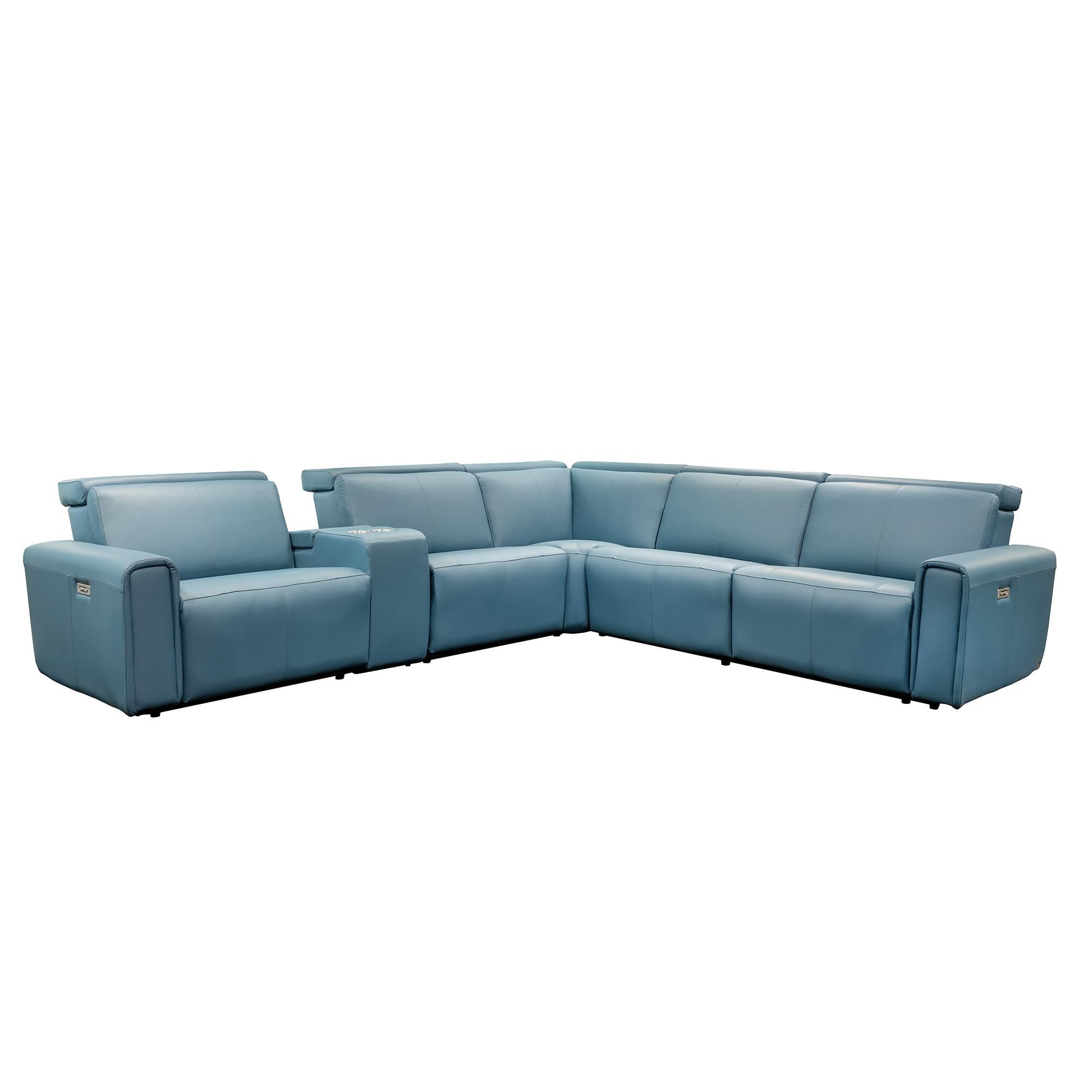 Elran Furniture Nya 6-Piece Power Reclining L-Shaped Sectional