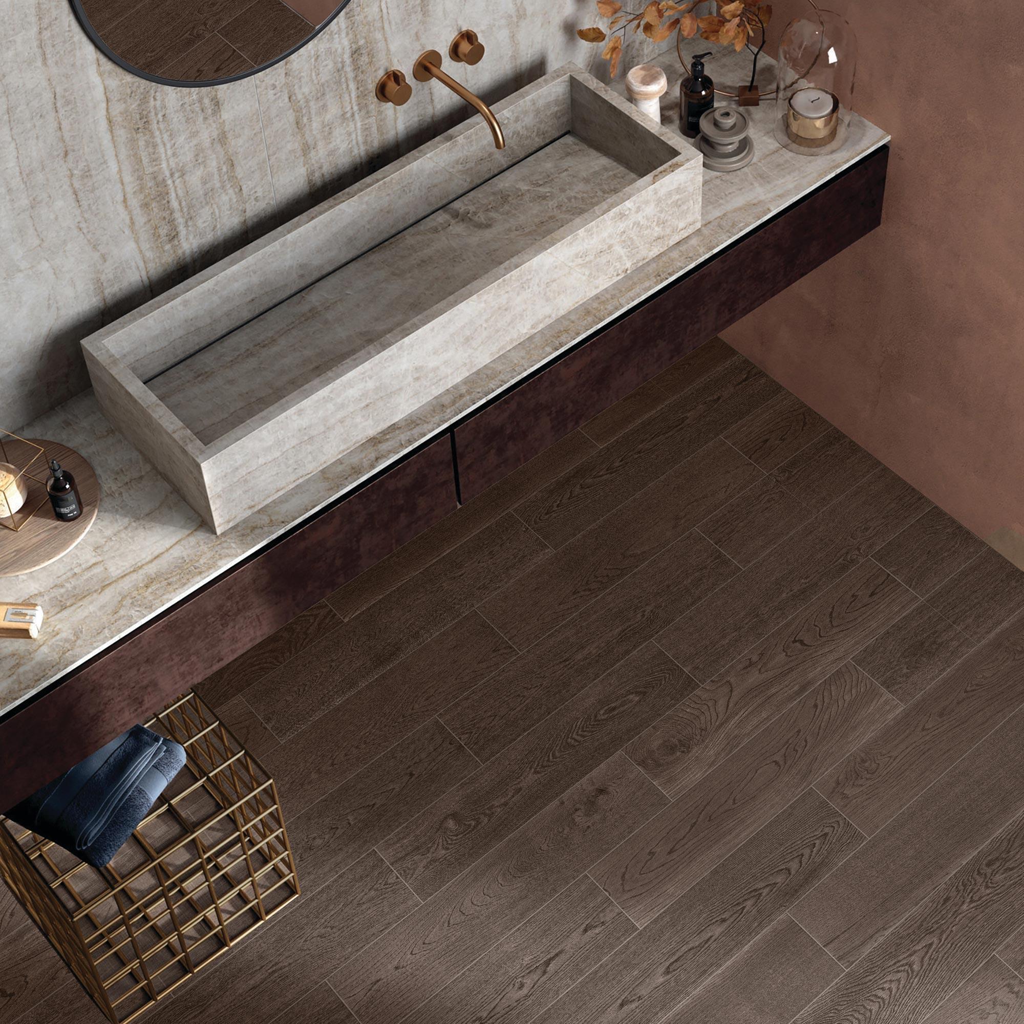 Dal-Tile Westmere Walnut 8