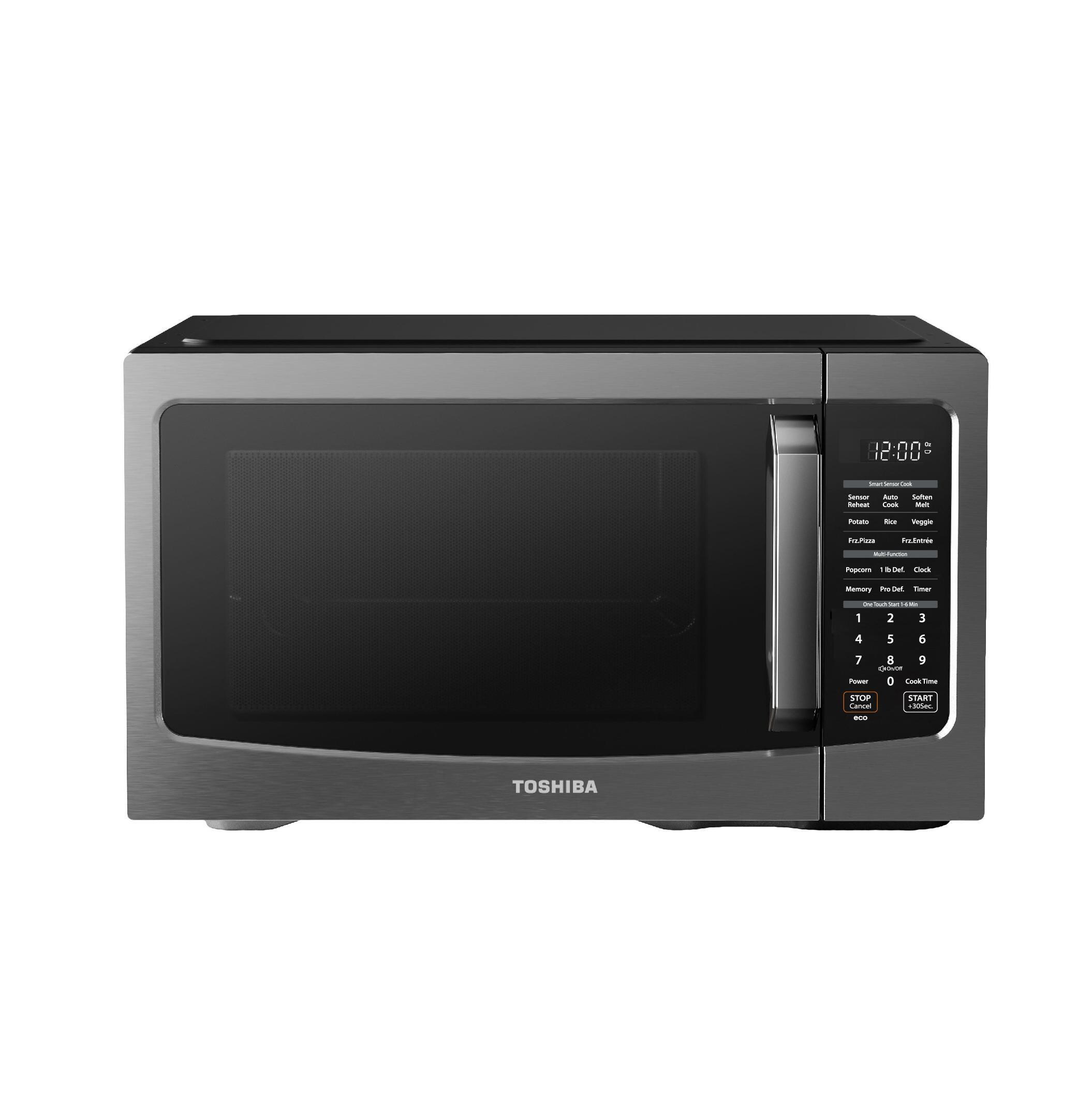 Toshiba 1.2 Cu. Ft. Microwave in Black Stainless Steel