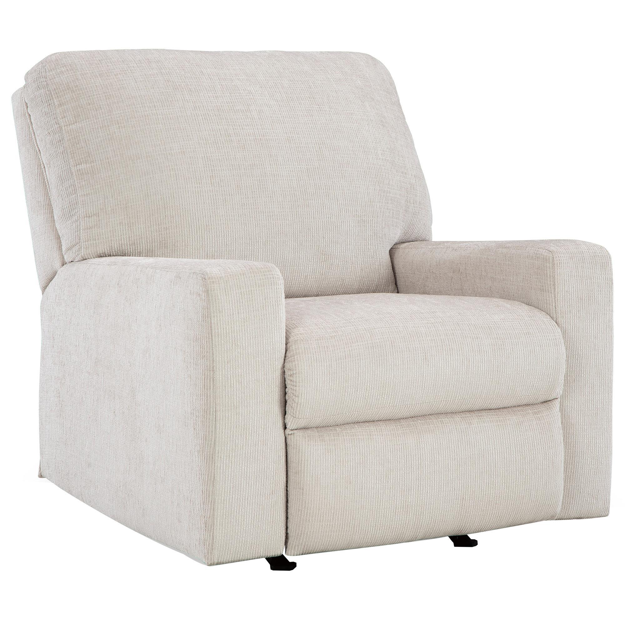 Ashley Aviemore Stationary Recliner in Stone