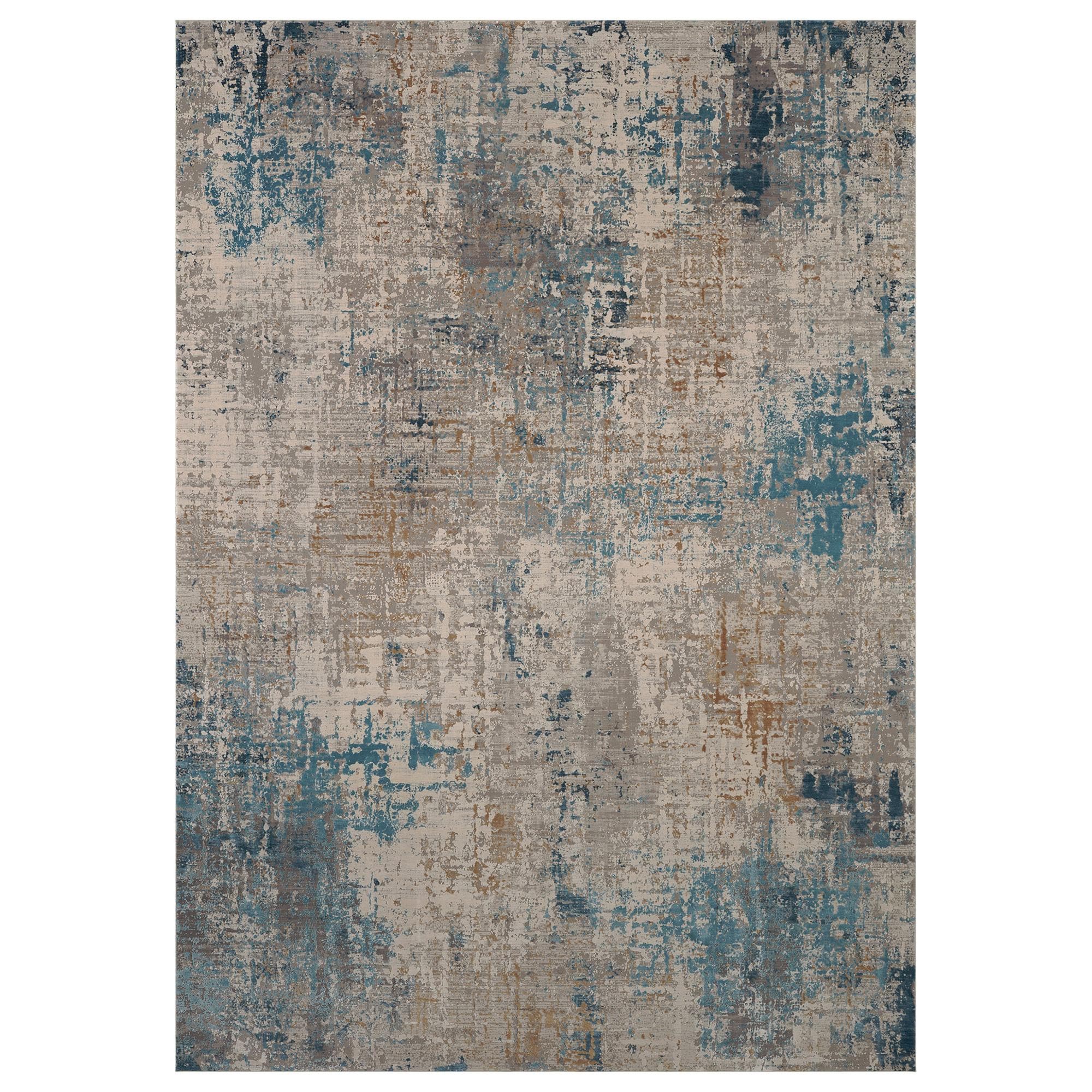 Karastan Tryst Marseille Cream RG073-131 5' x 8' Grey Area Rug