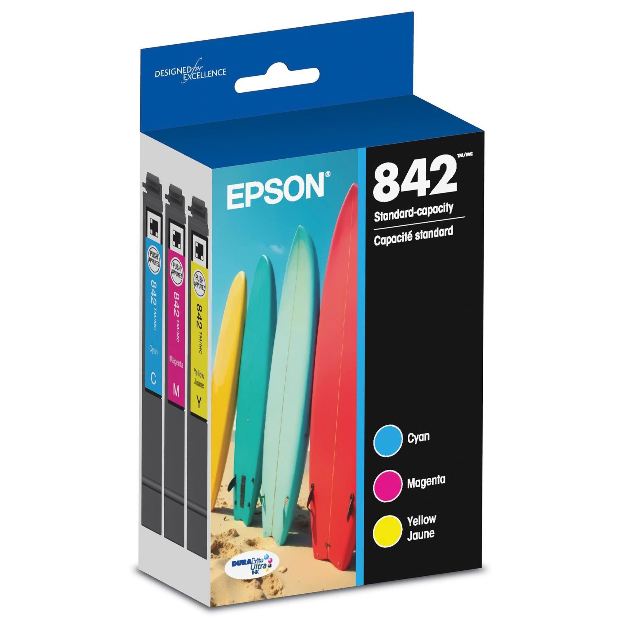 Epson T842 DuraBrite Ultra Ink Standard Capacity Cartridges in