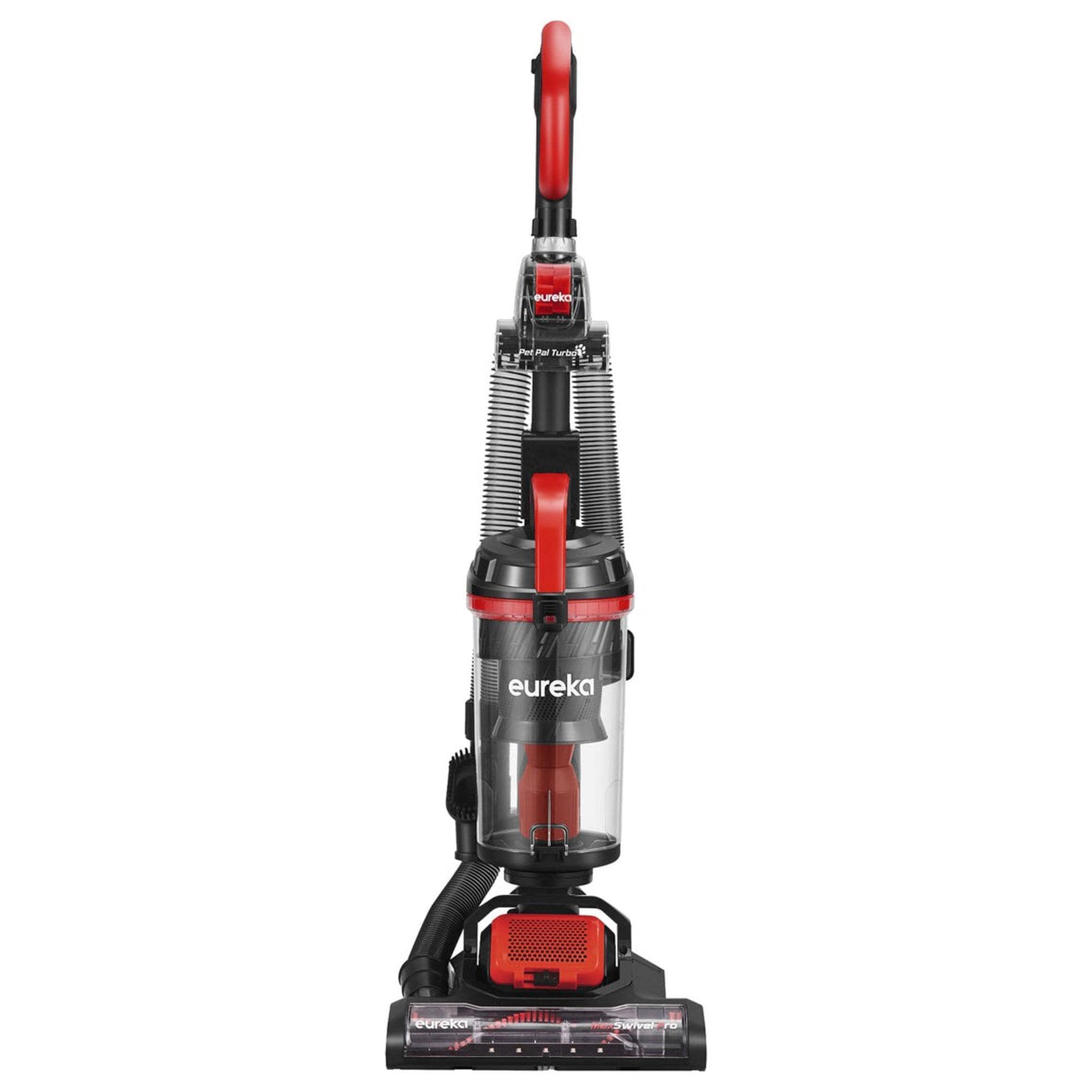 Eureka MaxSwivel Pro Upright Vacuum Cleaner with Pet Tool in Red