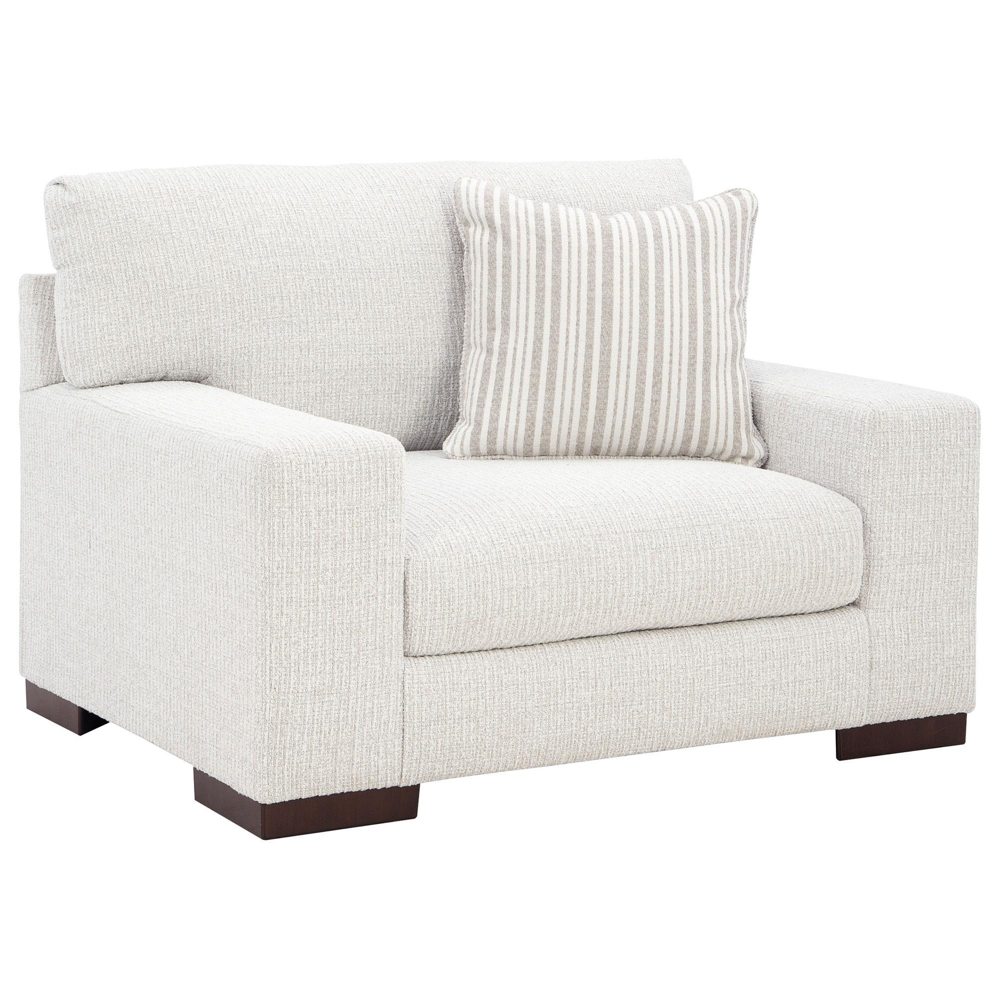 Ashley Hartside Oversized Chair in Frosted with Next-Gen Nuvella