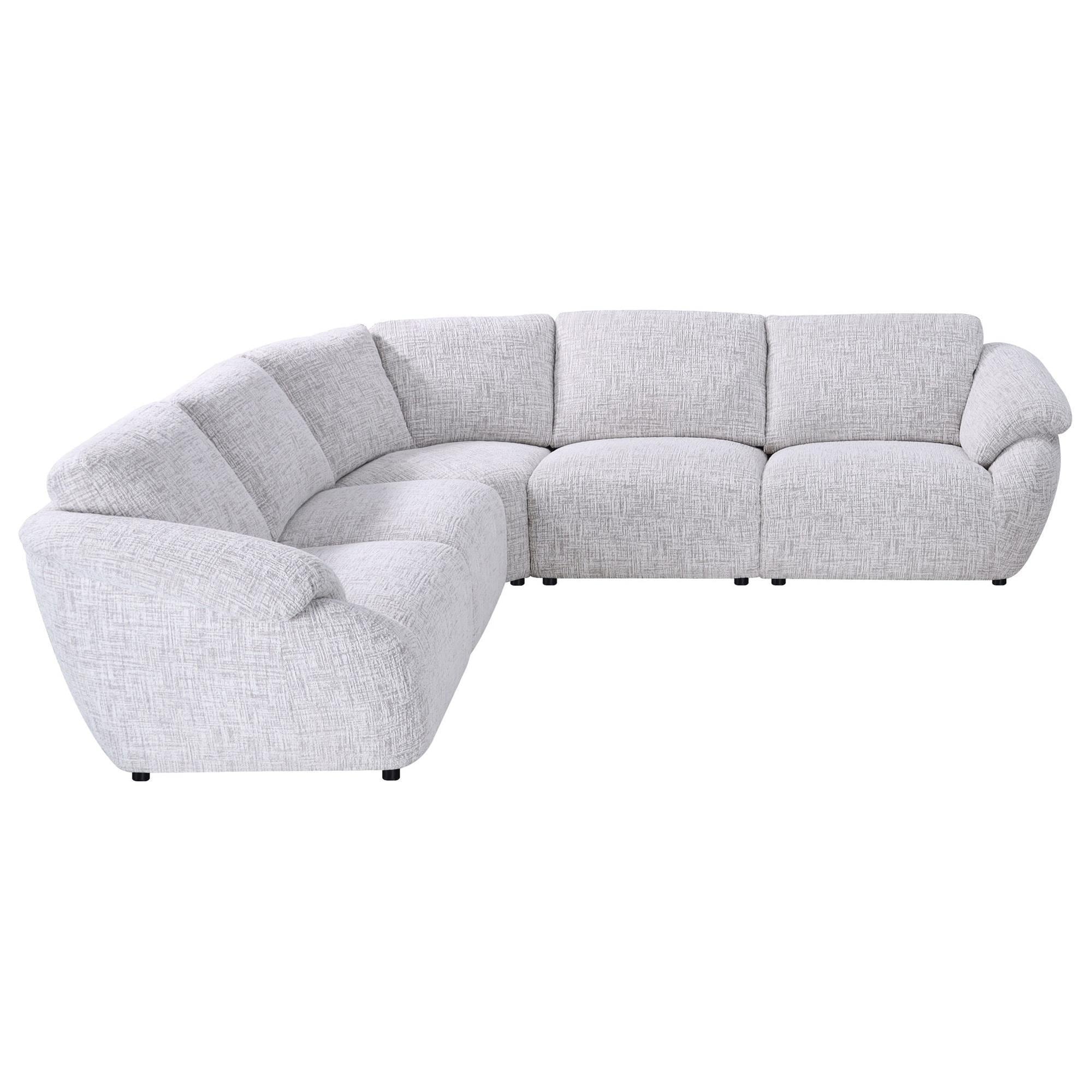 Nura Home 5-Piece Sectional in Toast