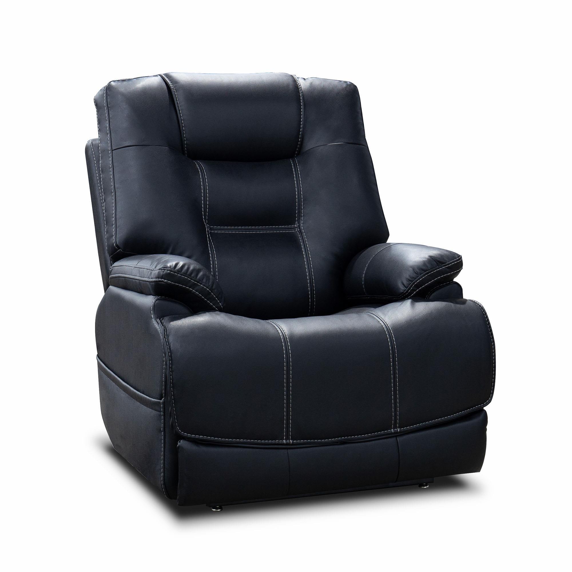 MotoMotion Power Lift Recliner in Nick Black