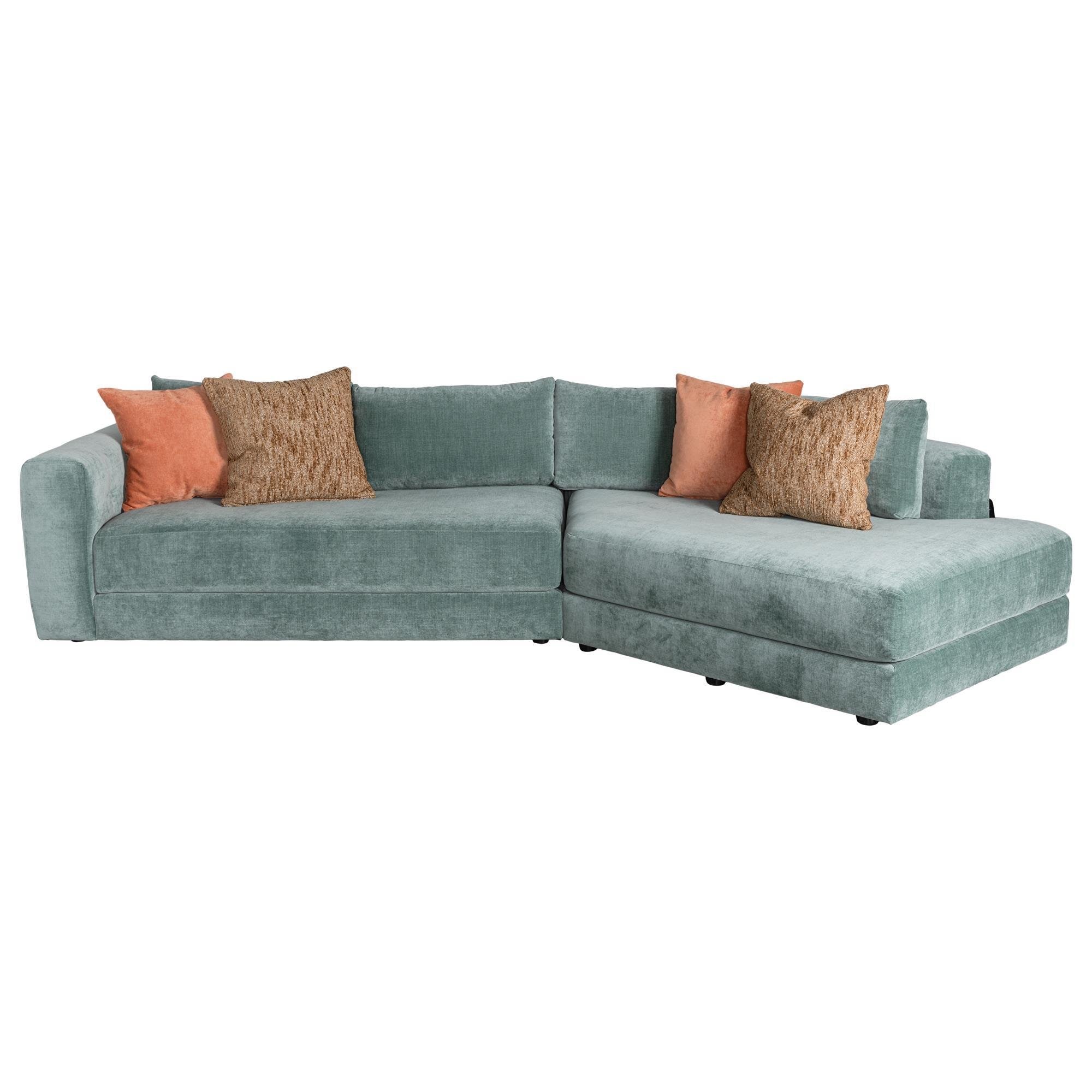 Jonathan Louis Sultan 2-Piece Sectional in Andrew Everglade