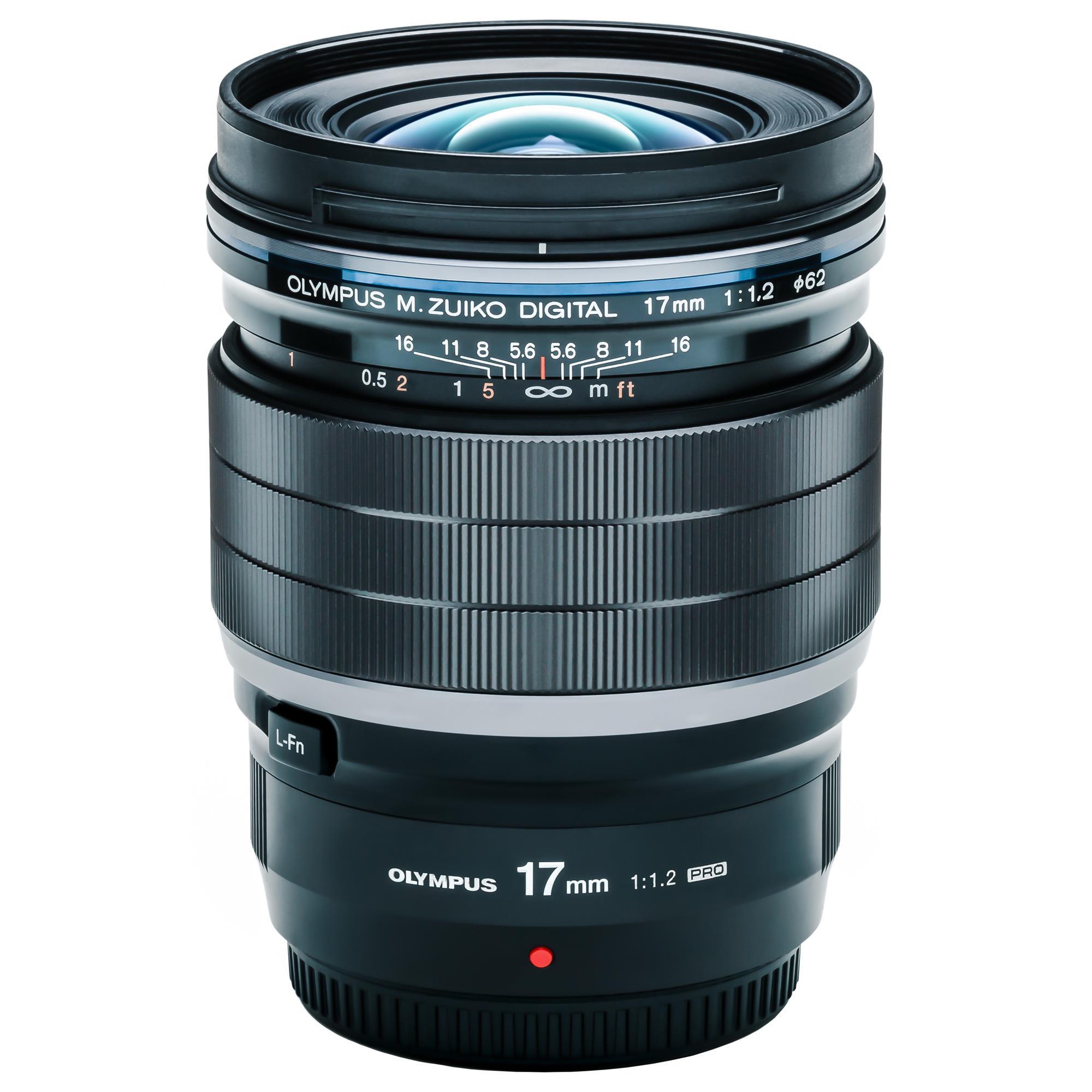 OM System M.Zuiko Digital ED 17mm f/1.2 Pro Lens in Black