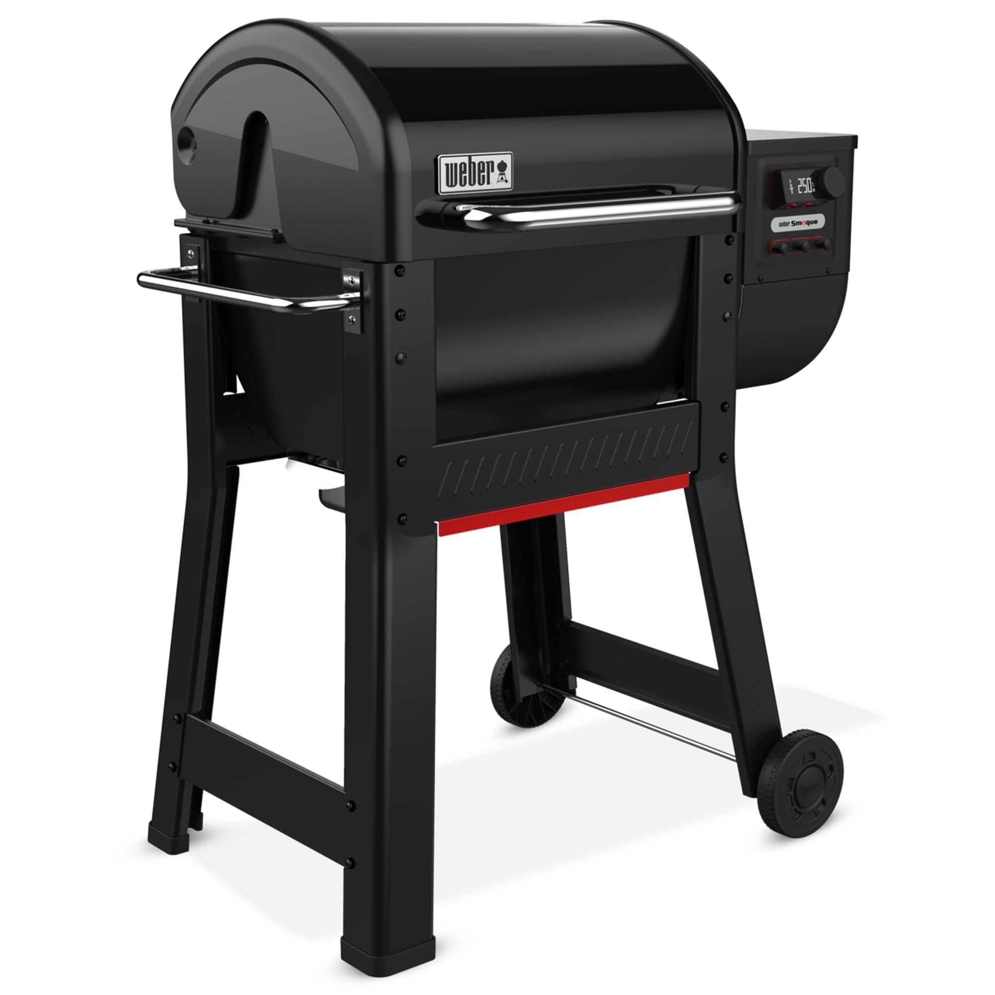 バーベキュー・調理用品 smott DURALUMIN SMOKER Weber Smoque Wood Pellet Grill in Black
