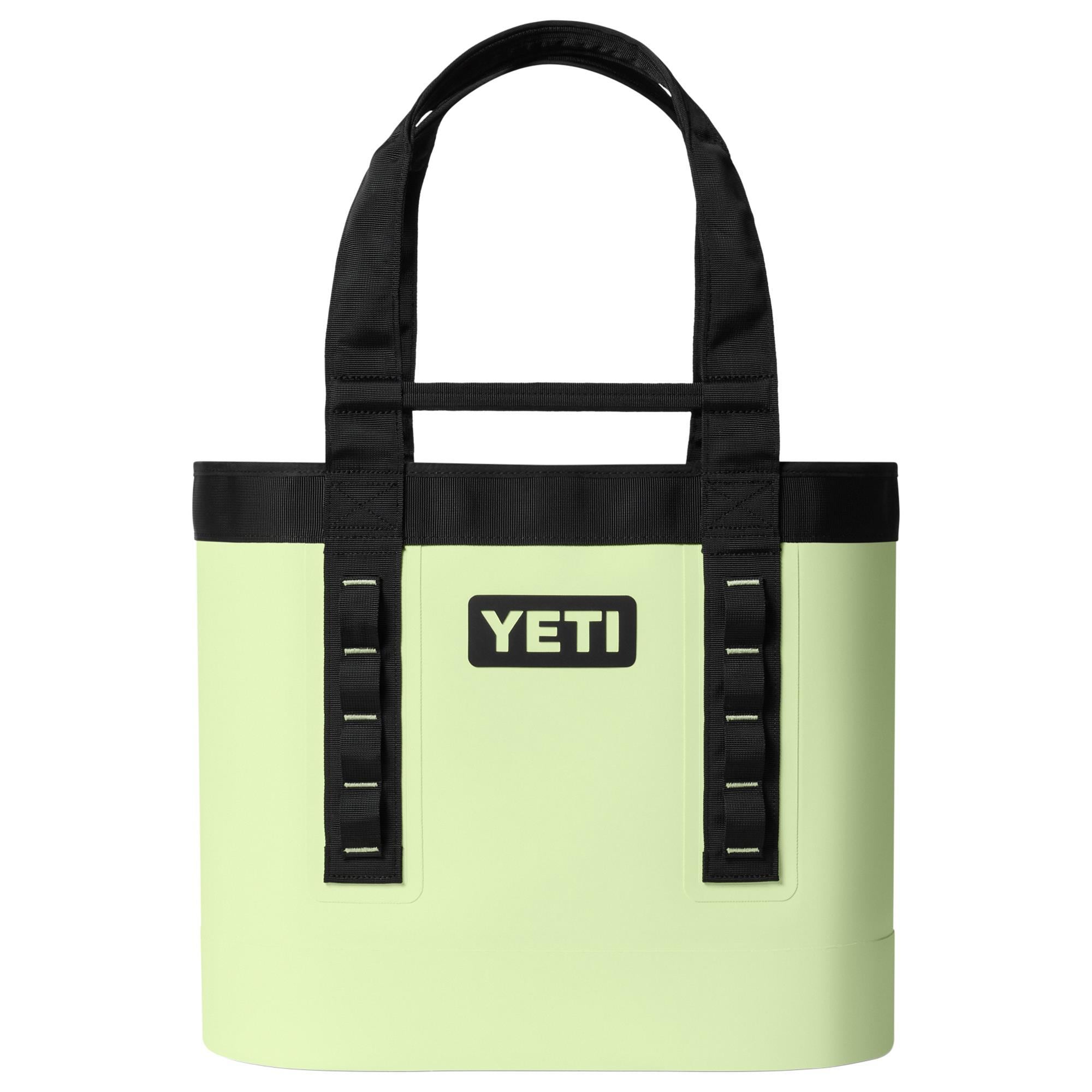 YETI Camino 35 Carryall 2.0 Tote Bag in Mist, Pink and Grasshopper