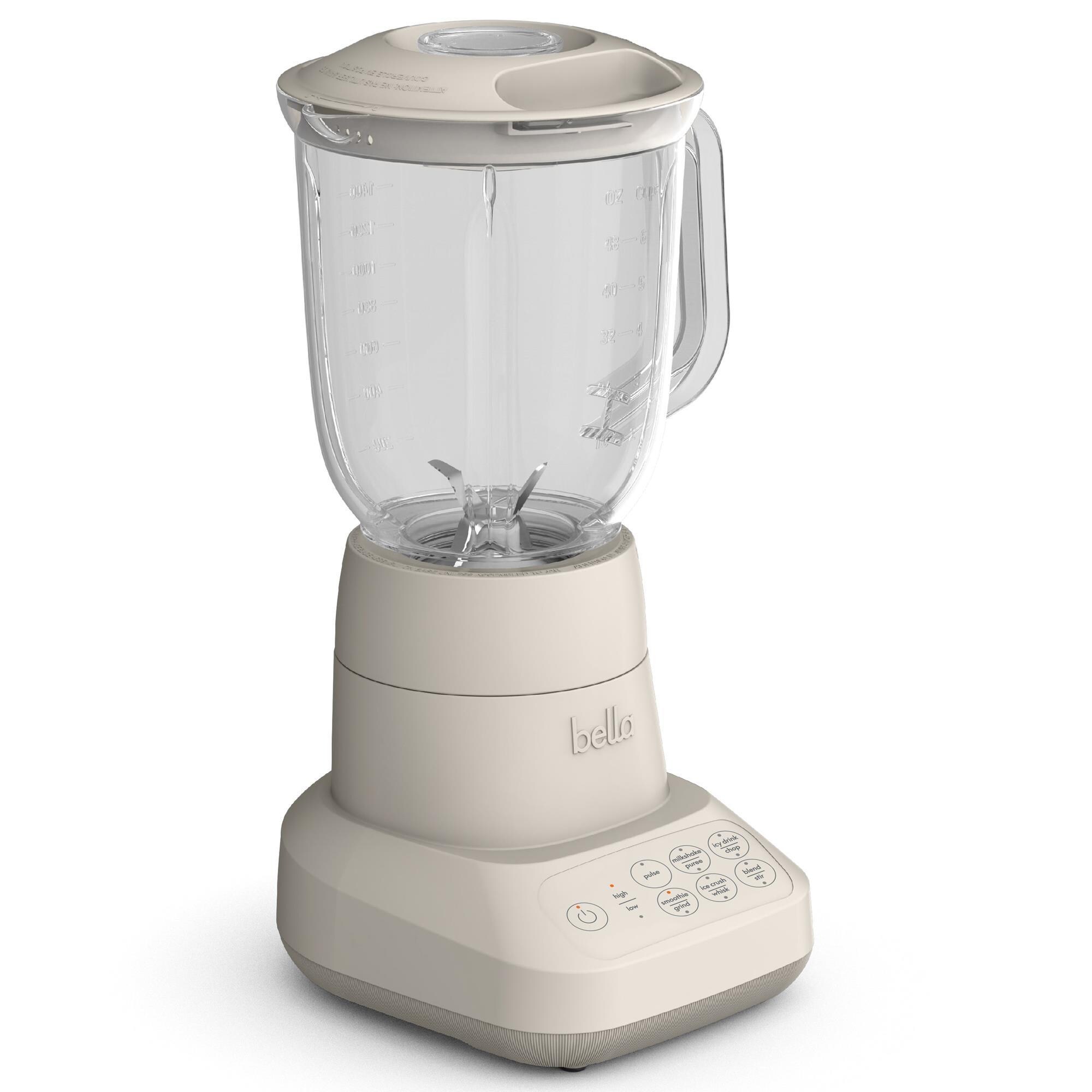 Bella 10-Speed Flip and Store Countertop Blender in Oatmilk