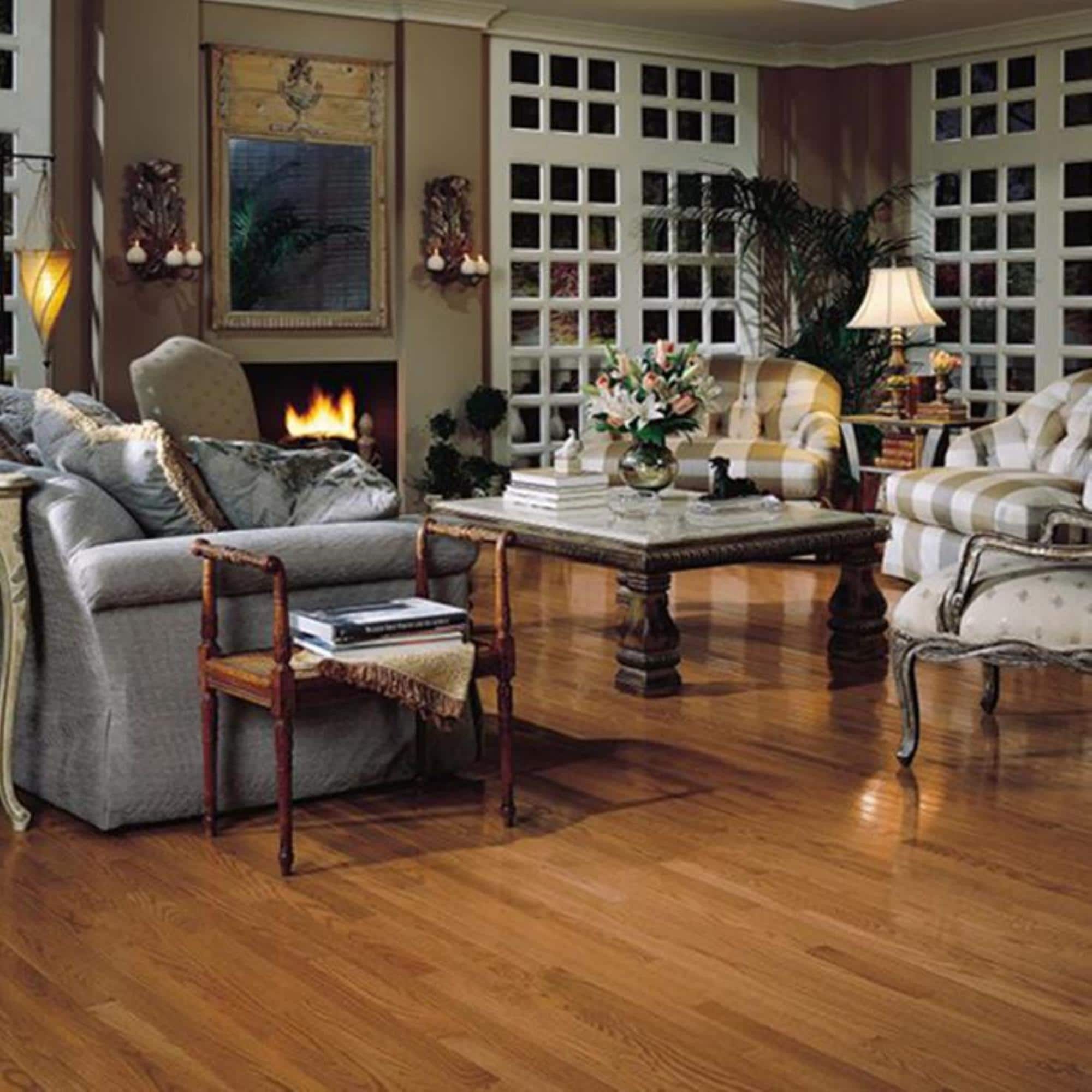 Bruce Natural Choice Gunstock Oak Hardwood Nebraska Furniture Mart