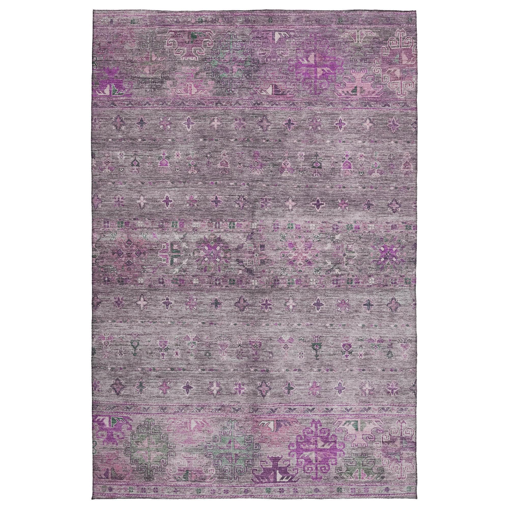 Dalyn Rug Company Karaj KJ5 10' x 14' Purple Indoor/Outdoor Area Rug