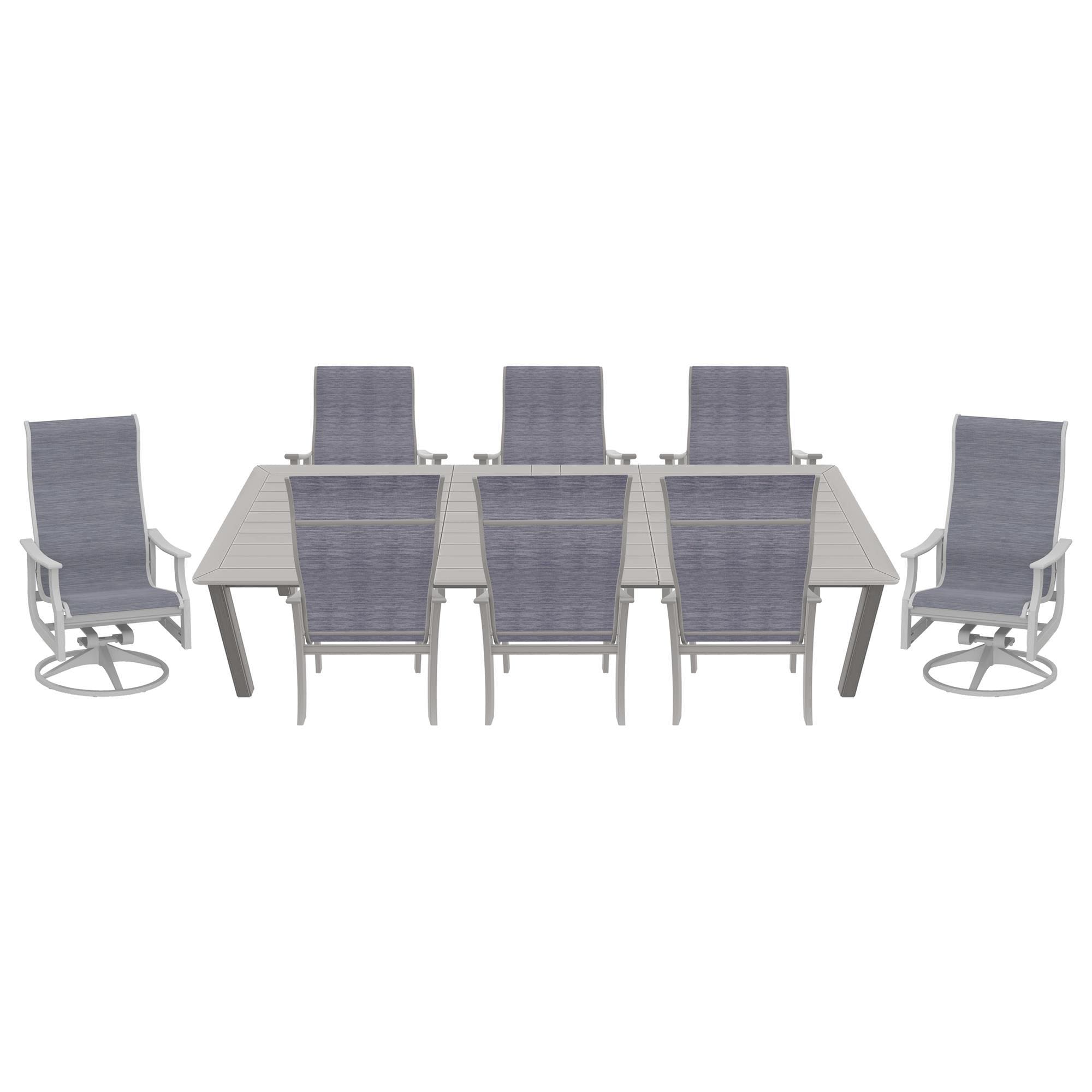 Telescope Casual Furniture 9-Piece Patio Dining Set in Brooks