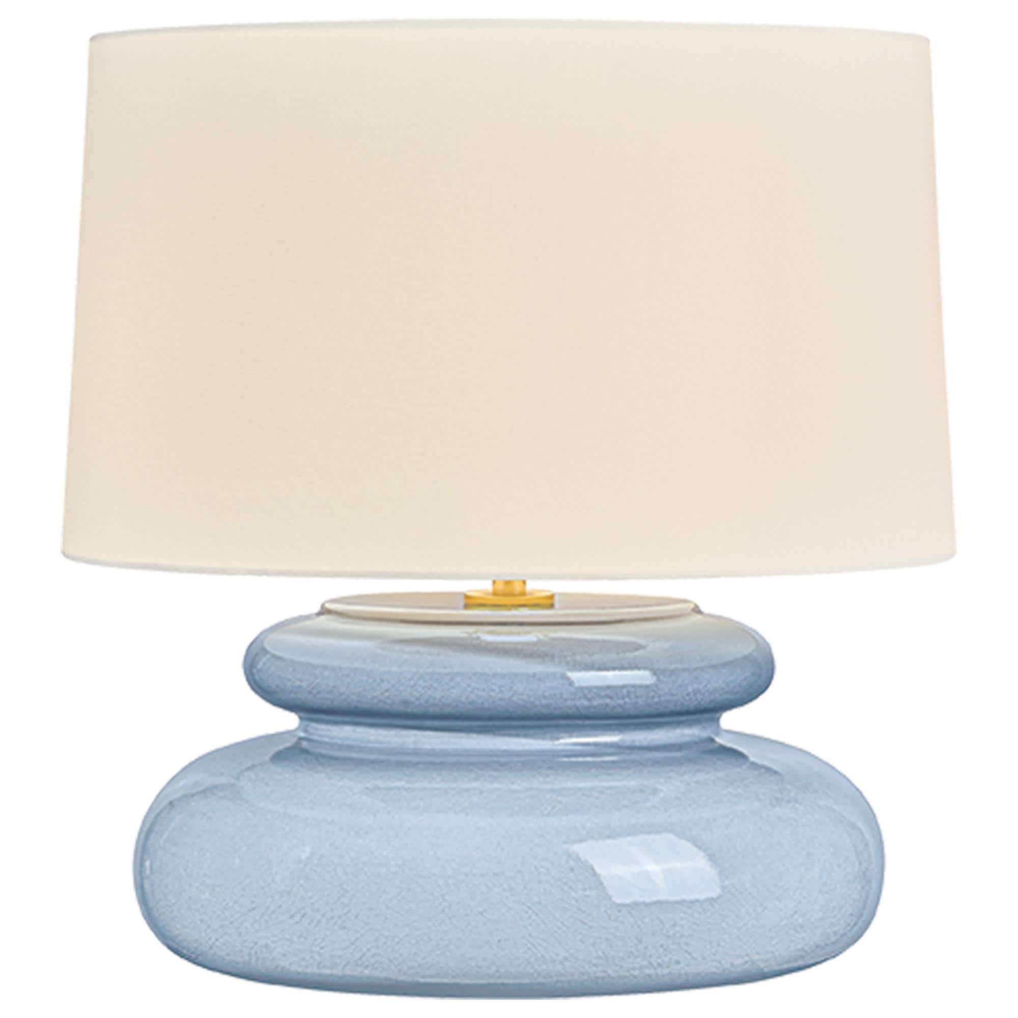 Mitzi Lighting Pia Table Lamp in Aged Brass and Chateau Crackle