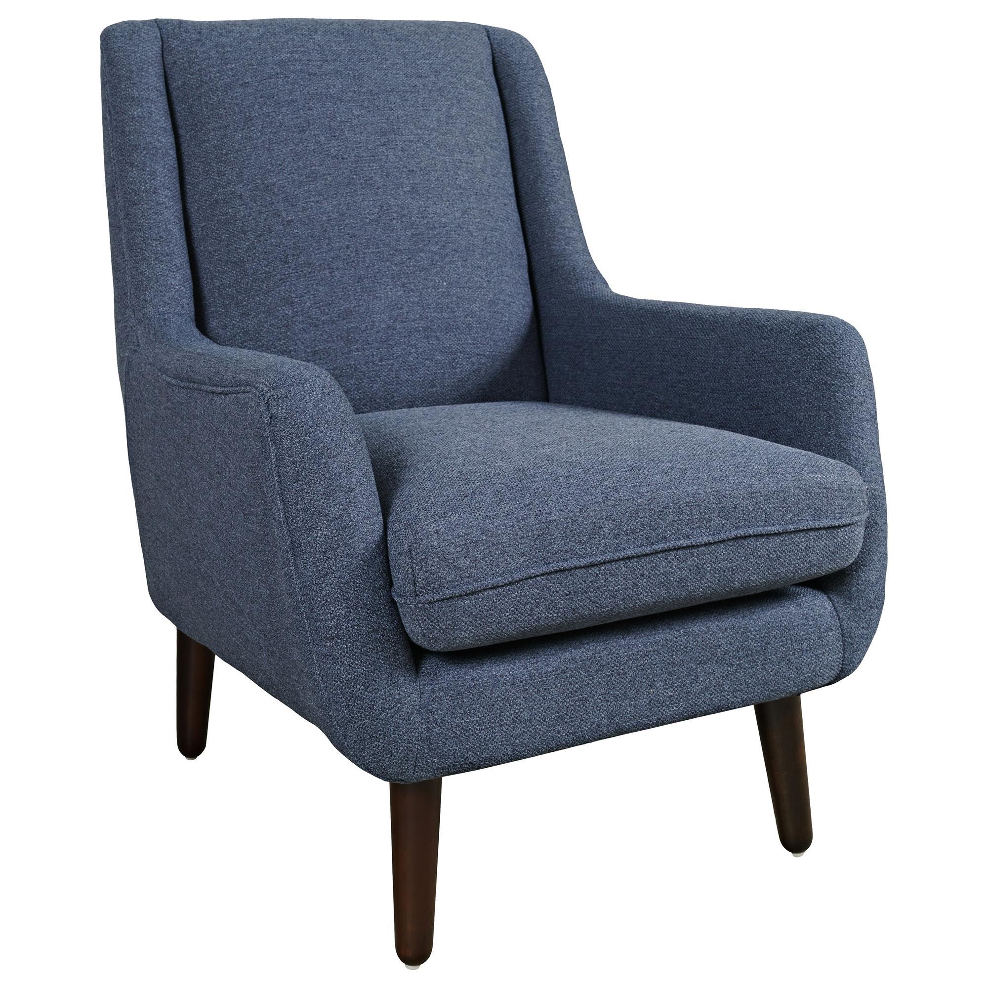Waltham Theo Accent Chair in Navy NFM