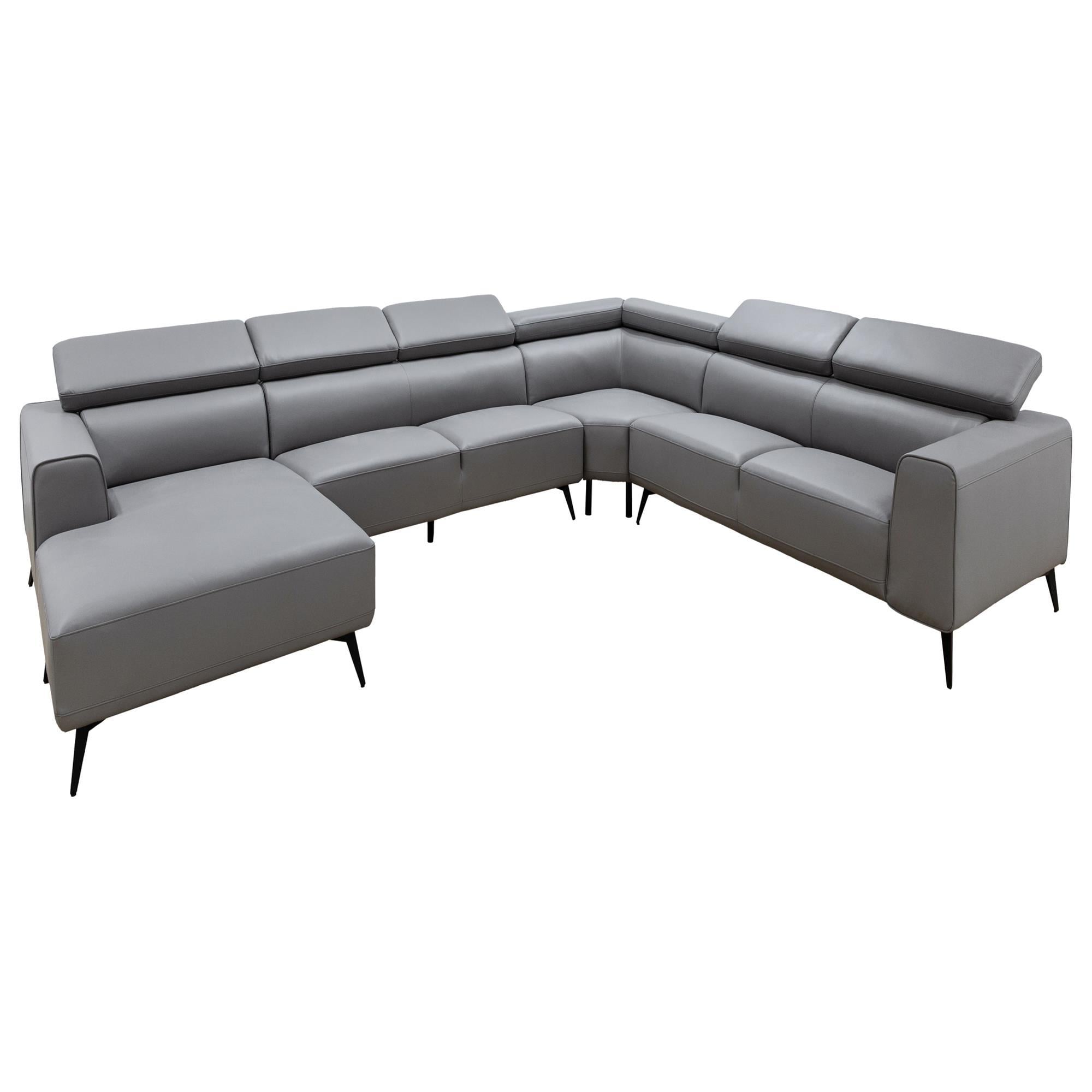 37B Gemma 4-Piece Sectional in Warm Ash
