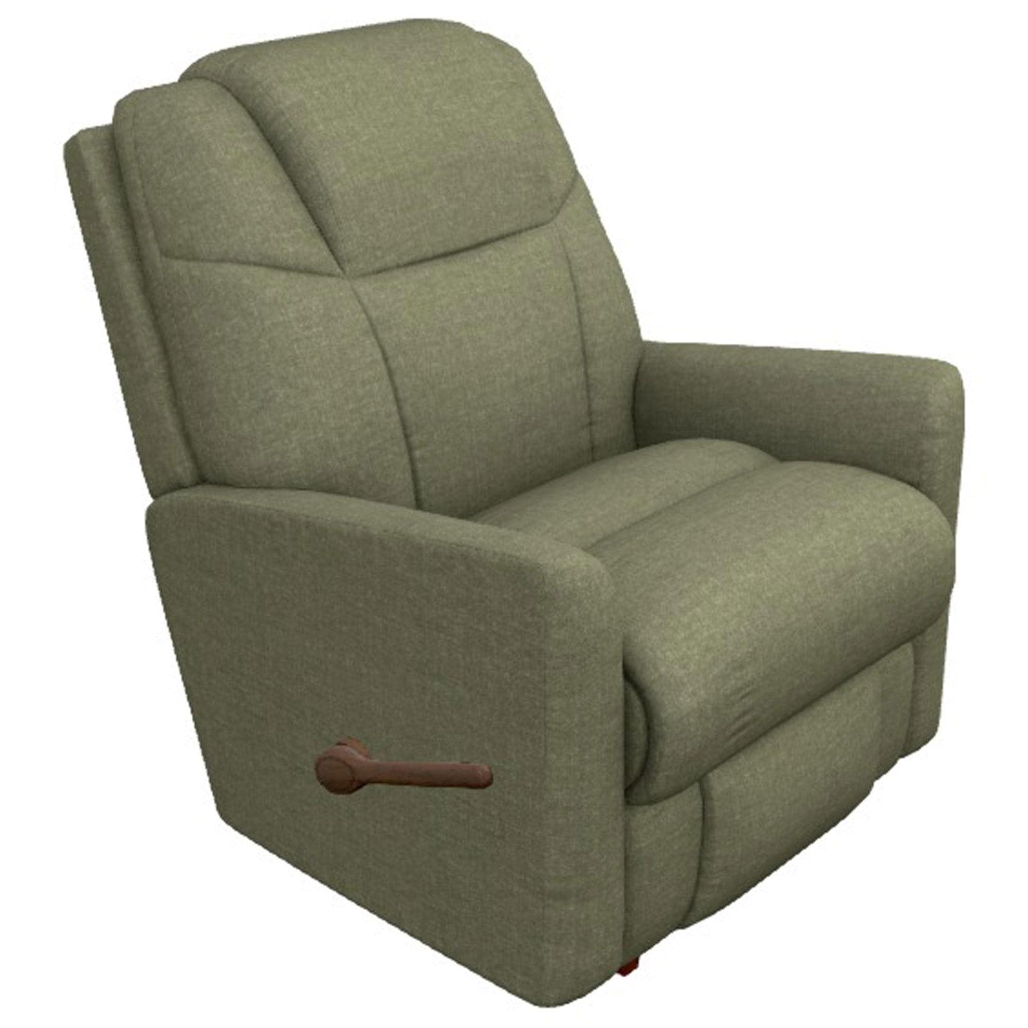 La-Z-Boy Sparrow Manual Rocker Recliner in Moss