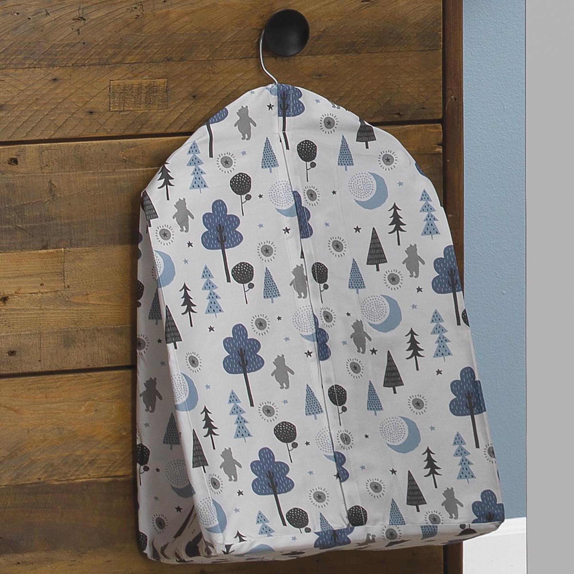 Lambs and Ivy Pooh Bear Diaper Stacker in White and Blue | Nebraska Furniture Mart Lambs and Ivy Pooh Bear Diaper Stacker in White and Blue | Nebraska Furniture Mart