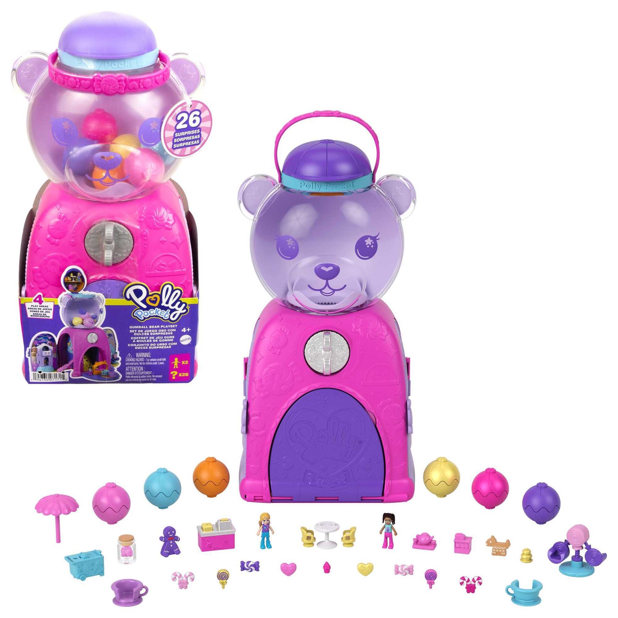 Polly Pocket Playset Shopping Center Doces Surpresas - Mattel