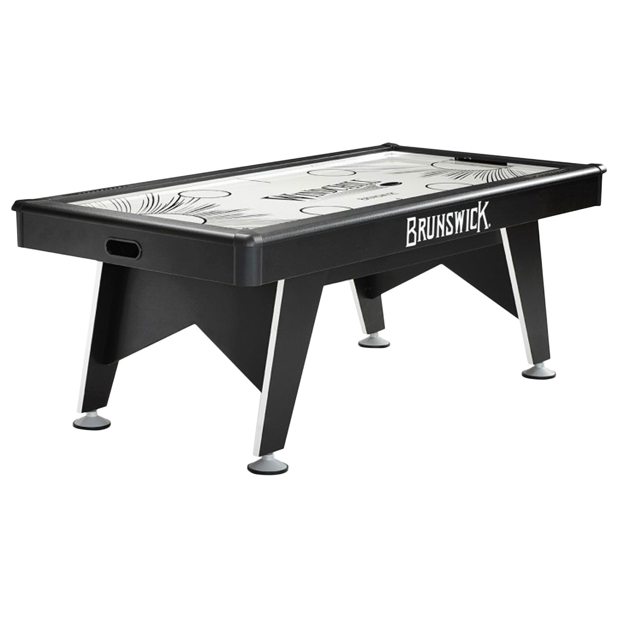 Brunswick Billiards 7' Wind Chill Air Hockey Table in Black NFM