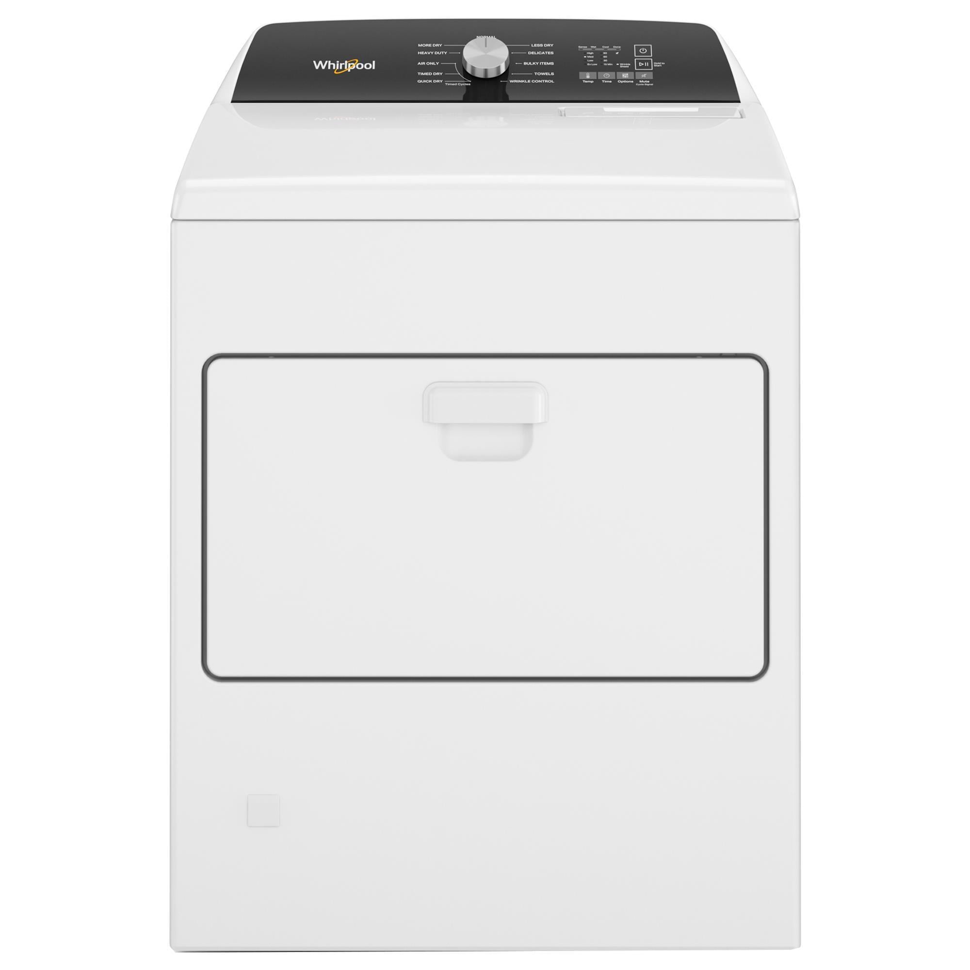Whirlpool 7. Cu. Ft. Capacity Gas Dryer in White