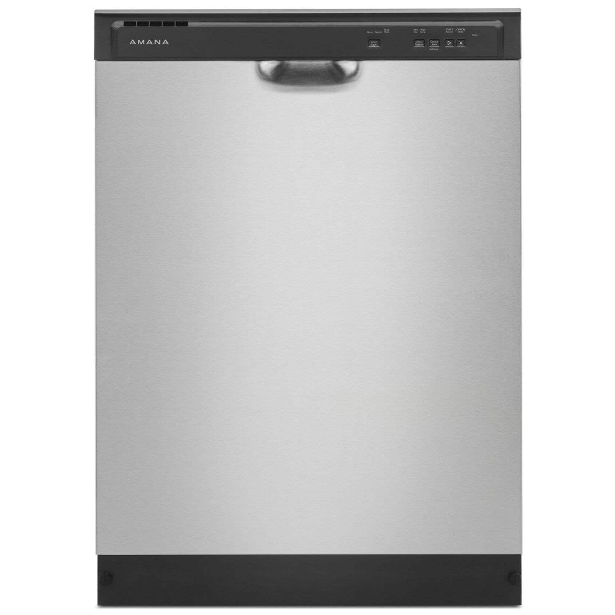 Amana Dishwasher with Triple Filter Wash System in Stainless Steel