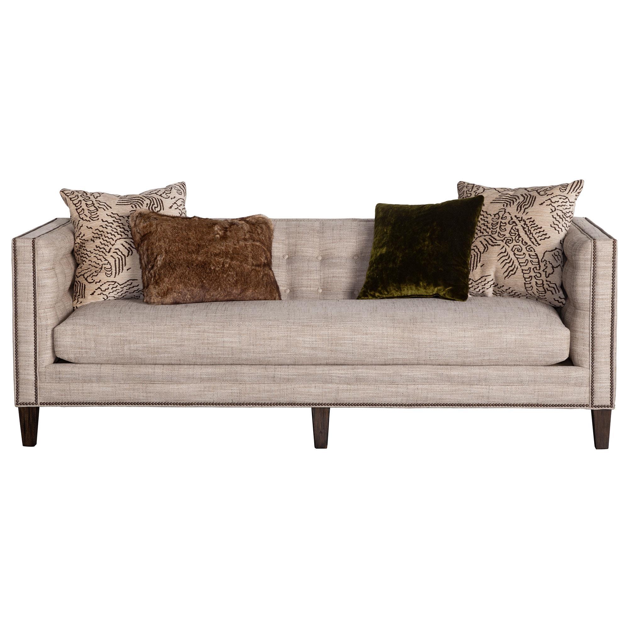 Massoud Royce Stationary Sofa in Archetype Mocha | Shop NFM