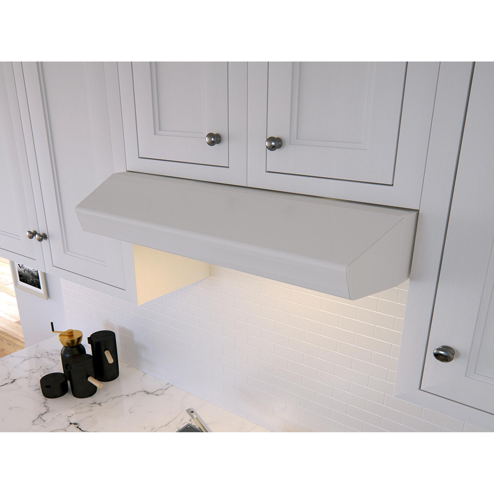 Zephyr Breeze I 30" Under Range Hood in White NFM