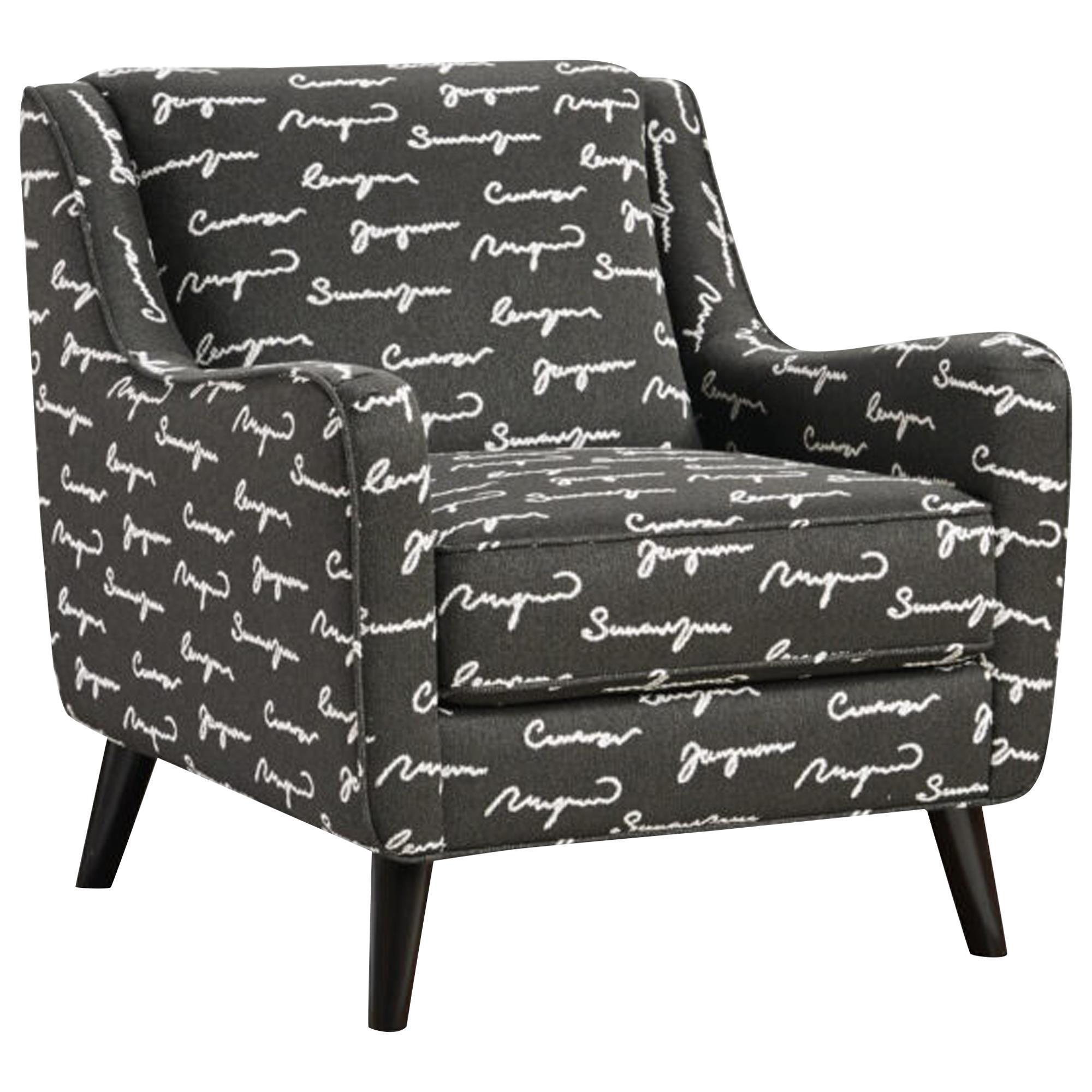 Xenia Accent Chair 240 in Poetry Iron Shop NFM
