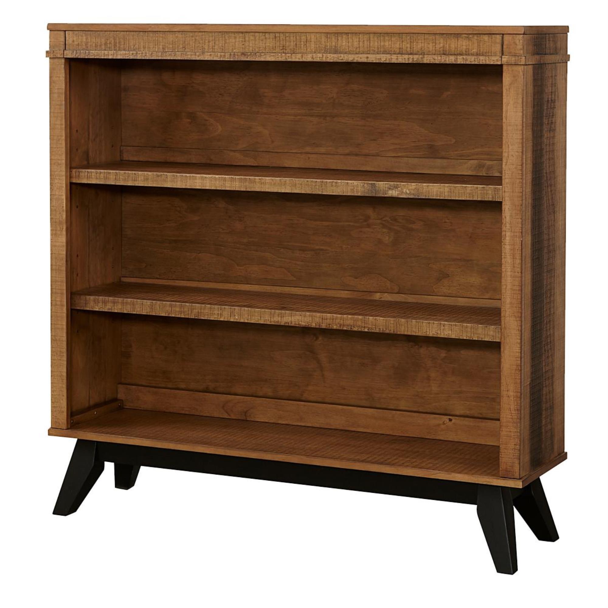 Eastern Shore Urban Rustic Hutch/Bookcase in Brushed Wheat Nebraska