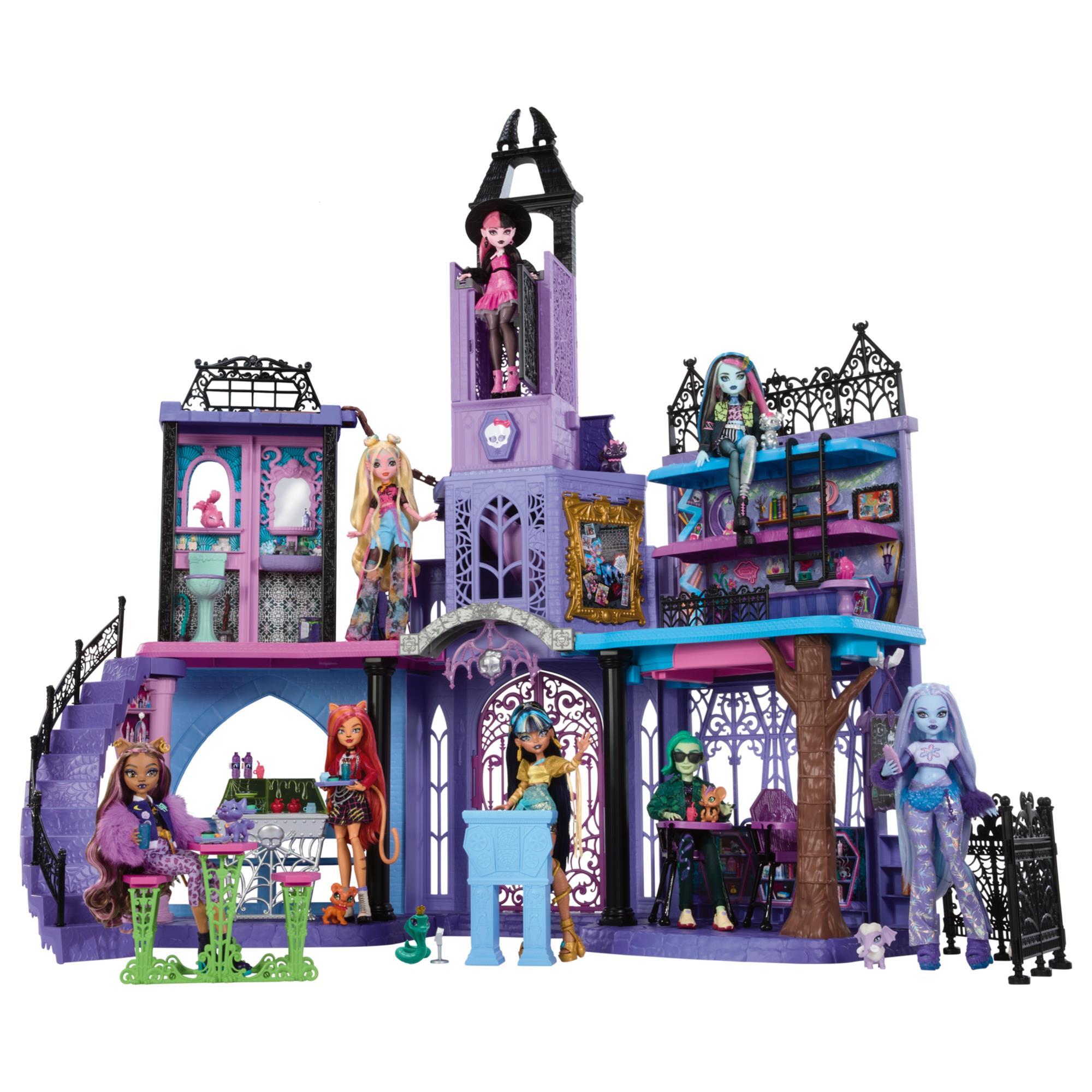 Monster mansion dollhouse on sale