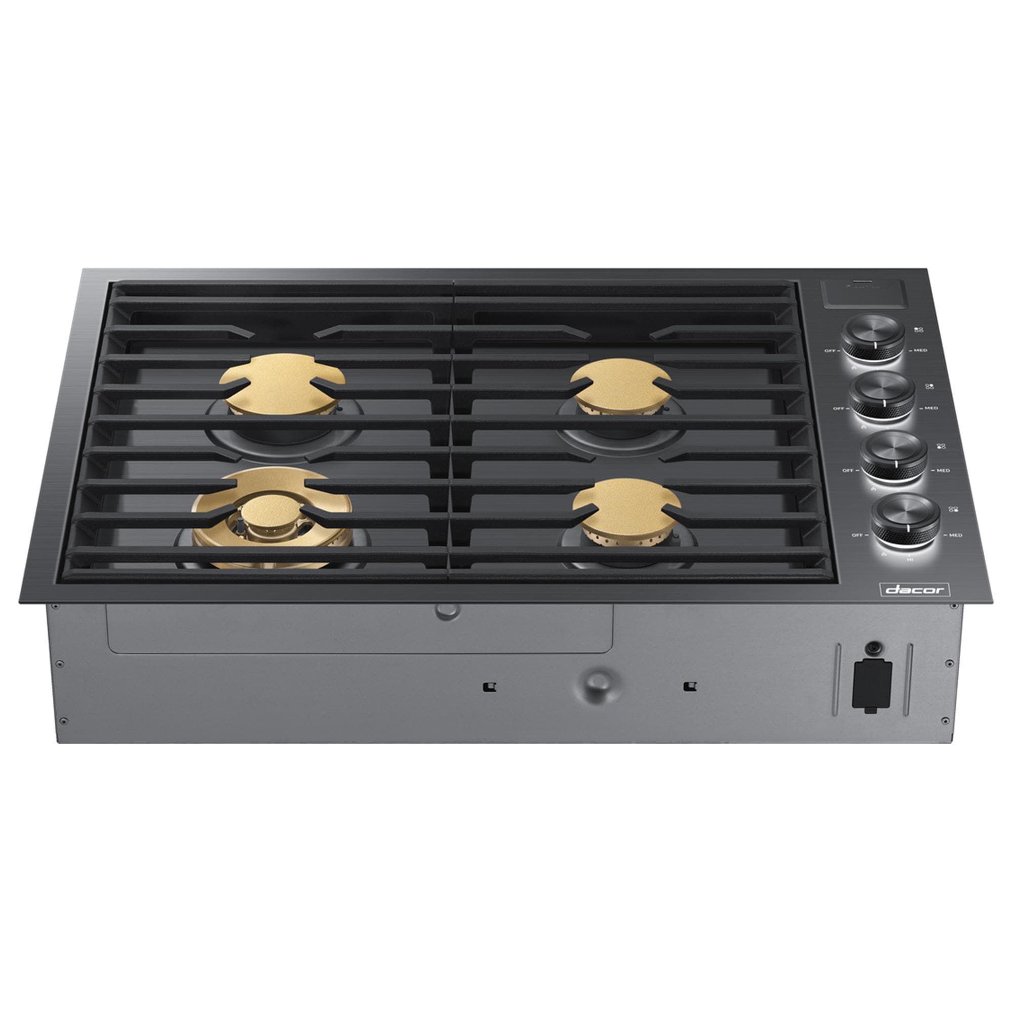 Dacor Modernist 30" Gas Cooktop in Graphite Stainless Steel | Nebraska