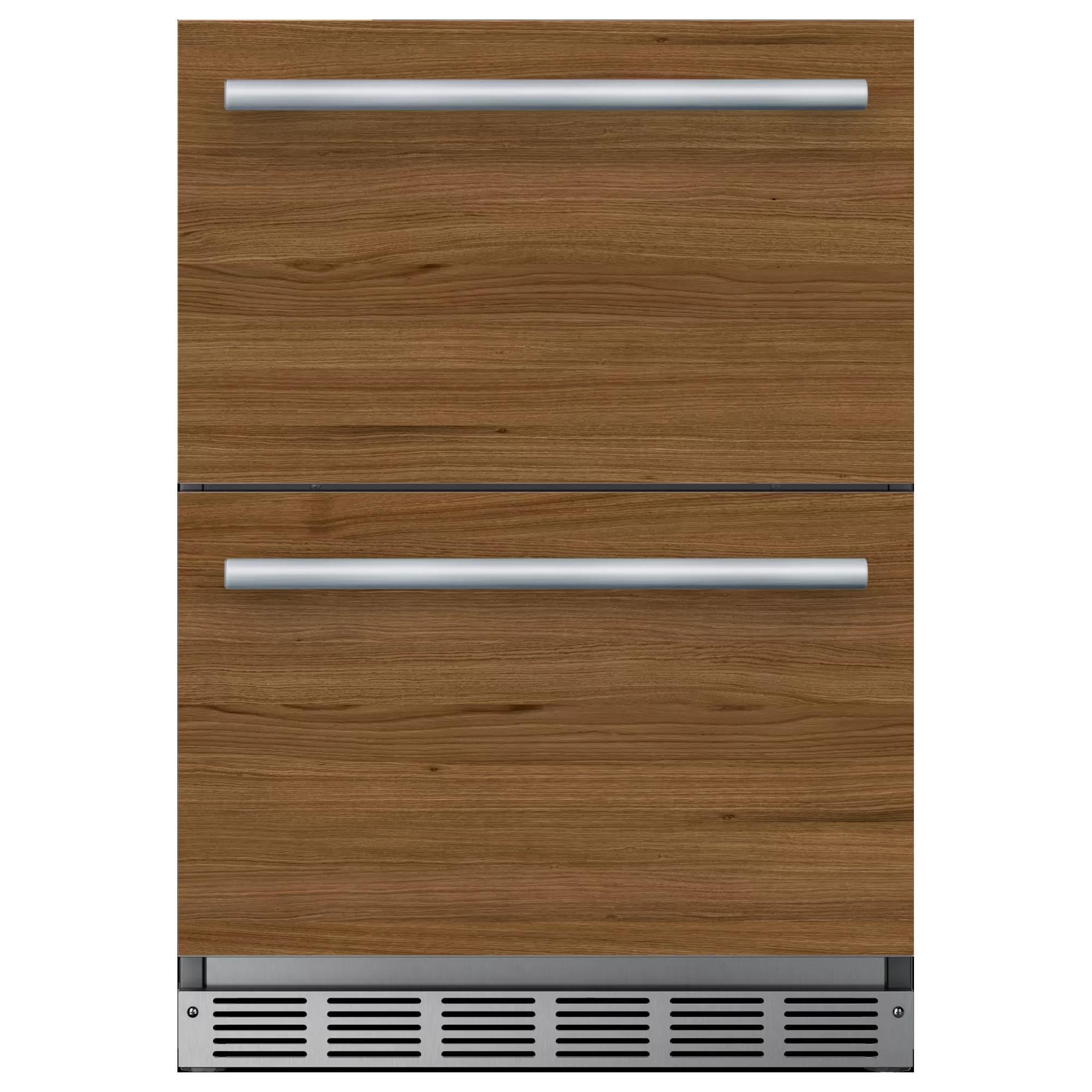 Thermador Freedom Under Counter Double Drawer Refrigerator 24'' Panel