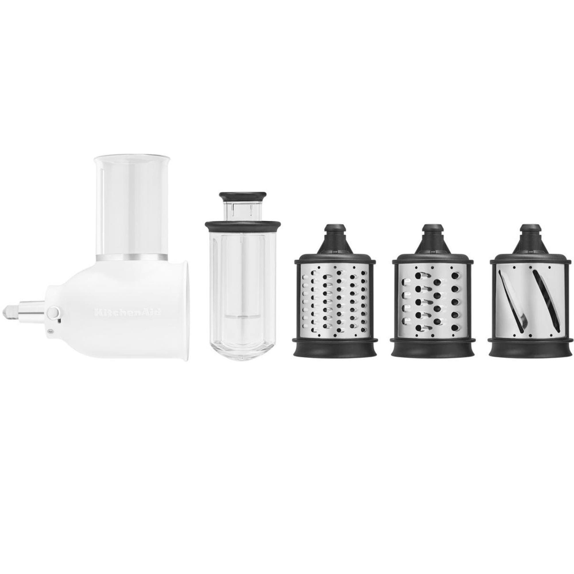 Food Grinder + Fresh Prep Slicer/Shredder Attachment Bundle