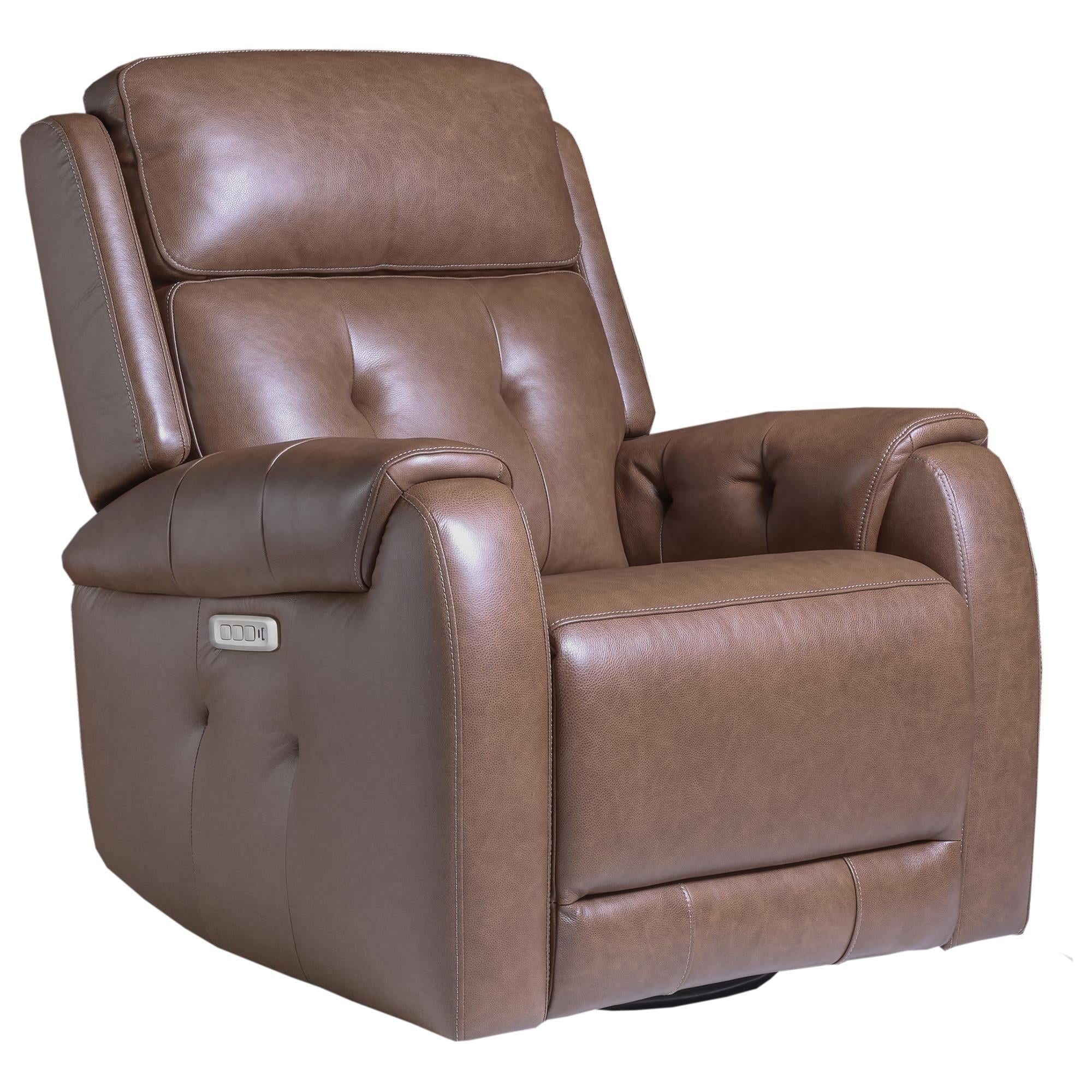 Southern Motion Annapolis Triple Power Swivel Glider Recliner in
