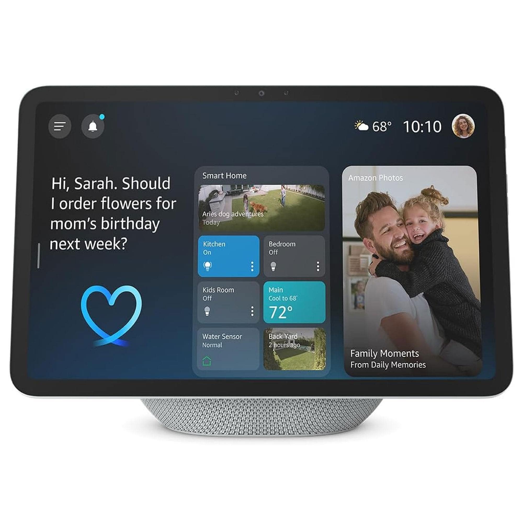 Amazon Echo Show 11 Smart Display with Spatial Audio in Glacier White