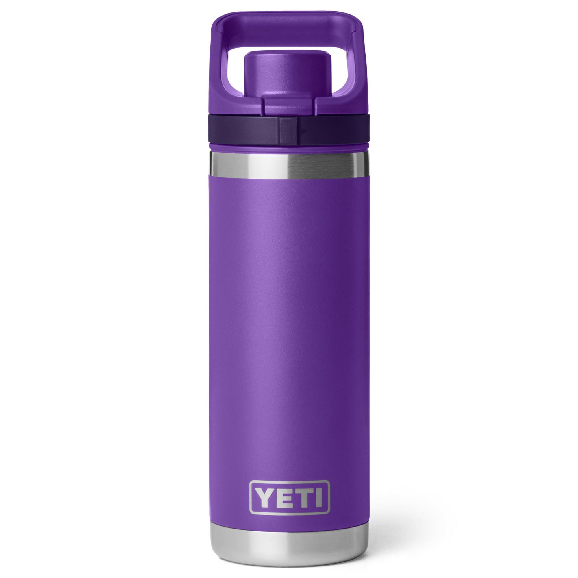 YETI Rambler 18 Oz Water Bottle with Flip Chug Cap in Cape Taupe