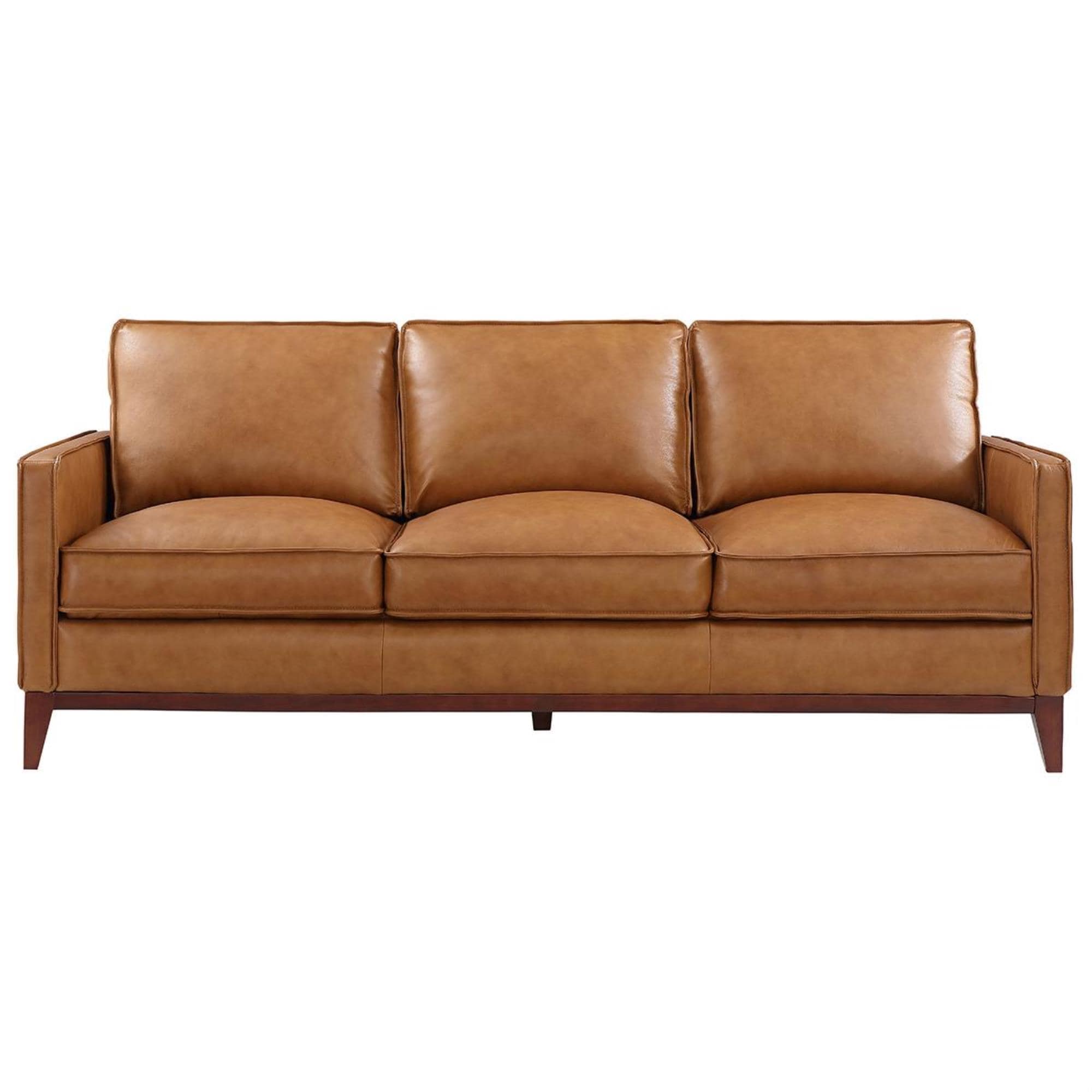 Italiano Furniture Newport Sofa in Camel | Nebraska Furniture Mart