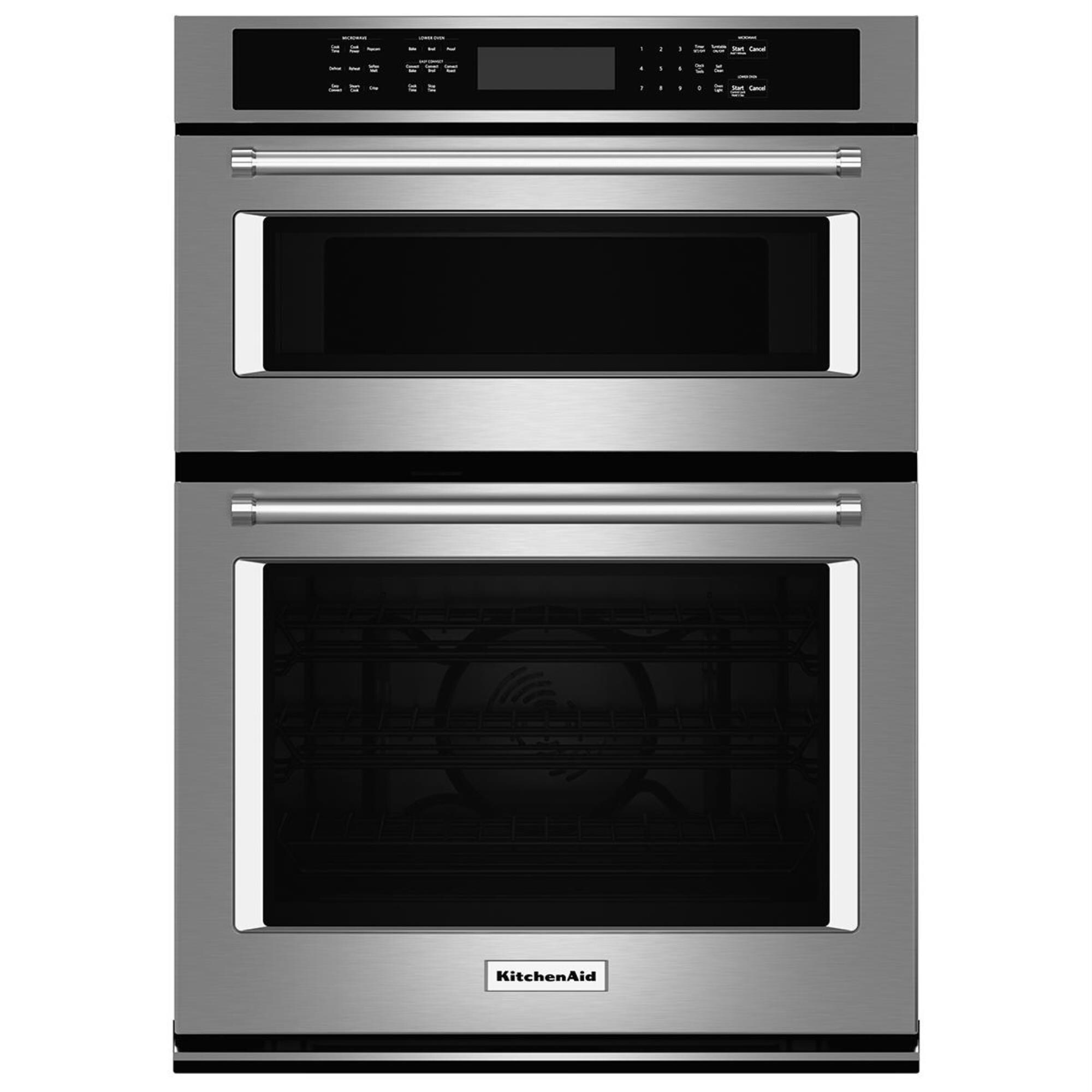 kitchenaid oven microwave combo 27 inch